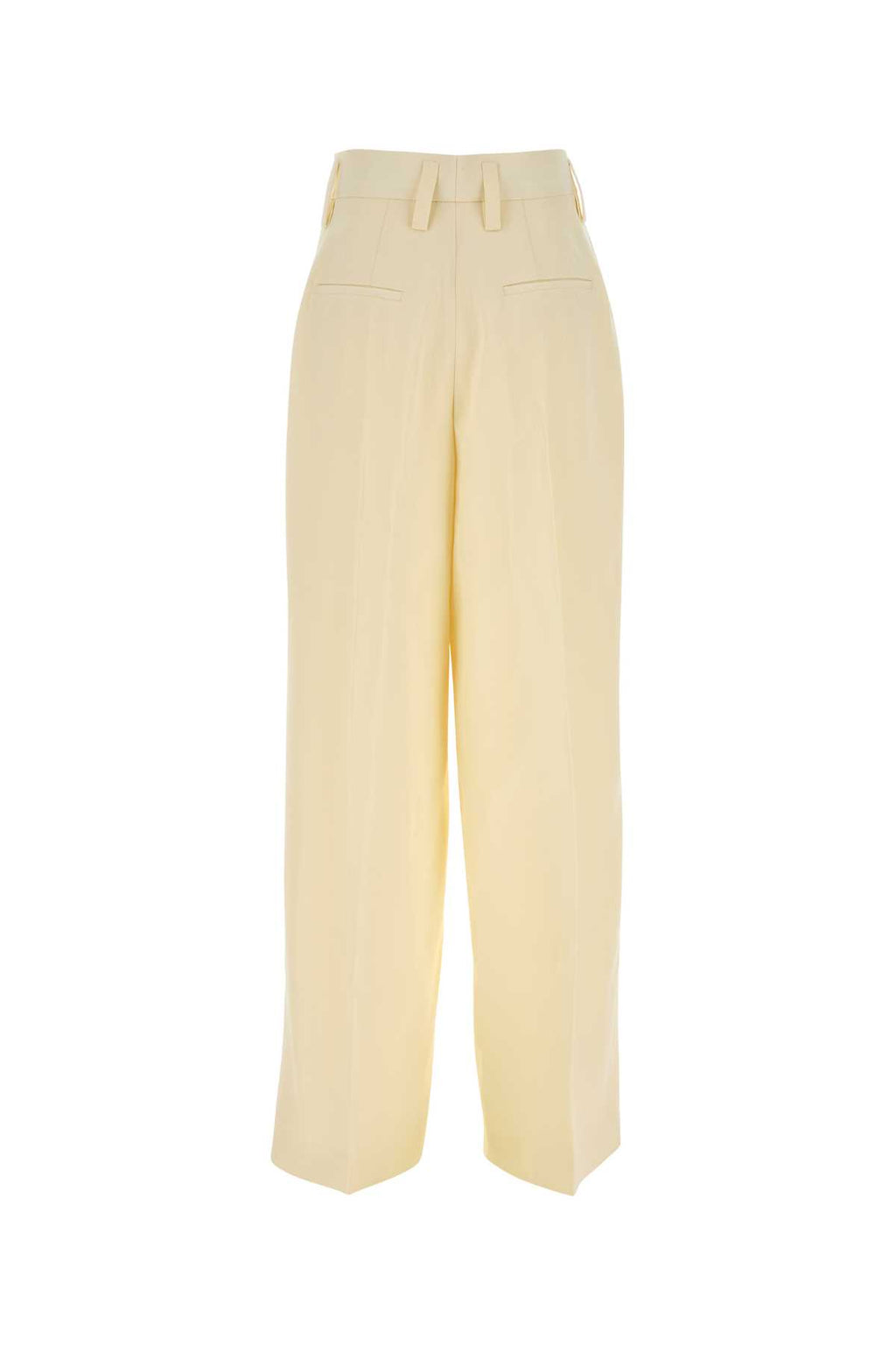 JIL SANDER TROUSER 100 AW 36 For Women Exterior: 58% Viscose 42% Silk