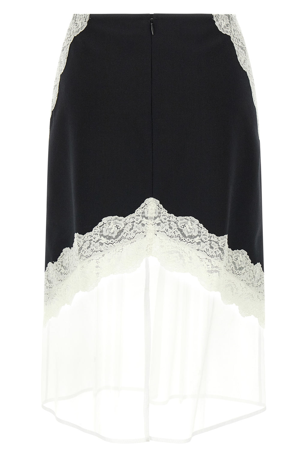JIL SANDER Organza lace wool skirt For Women 100% polyester