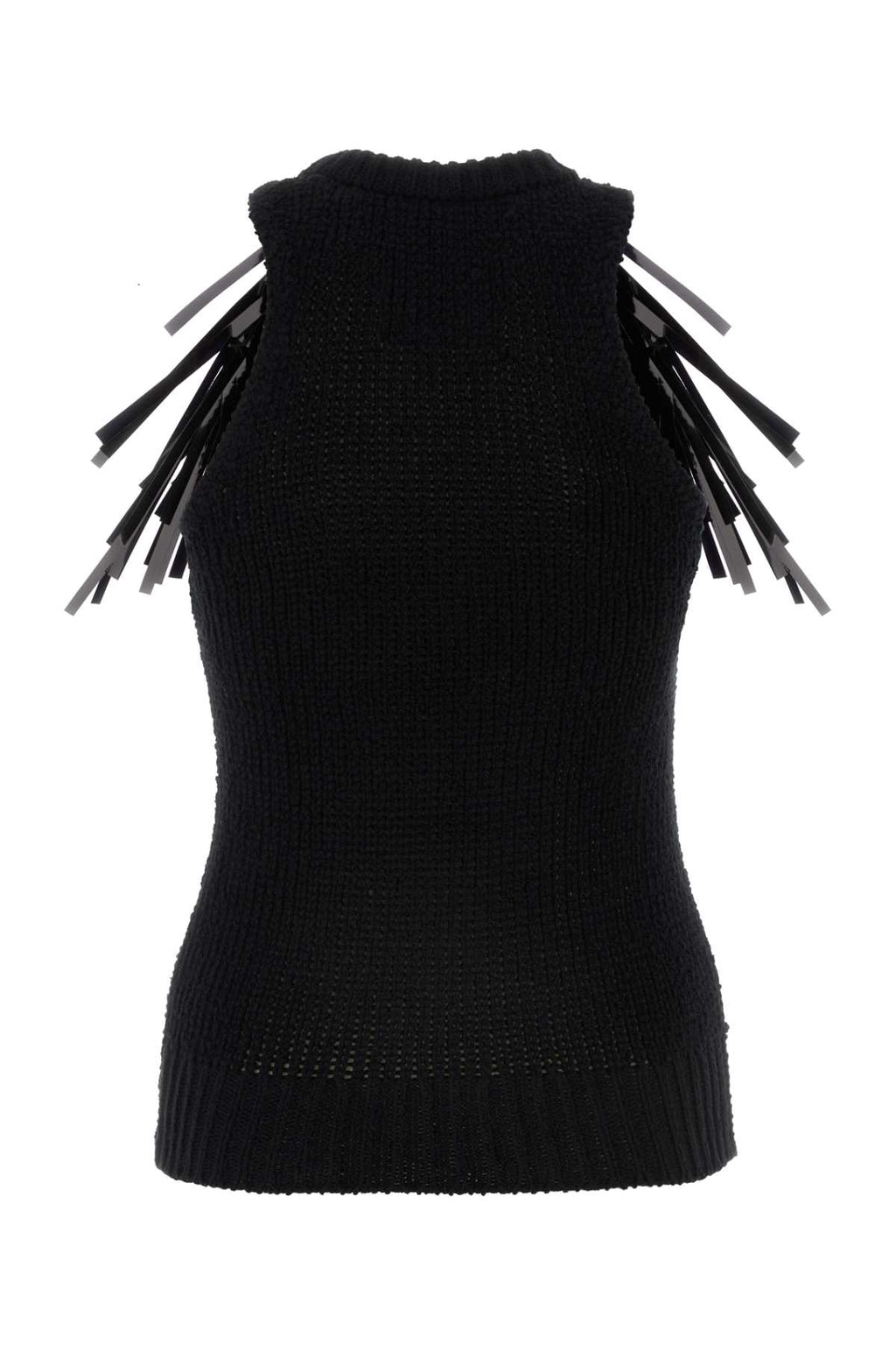JIL SANDER SLVS HIGH NECK TOP For Women Exterior: 98% Cotton 2% Elastane
