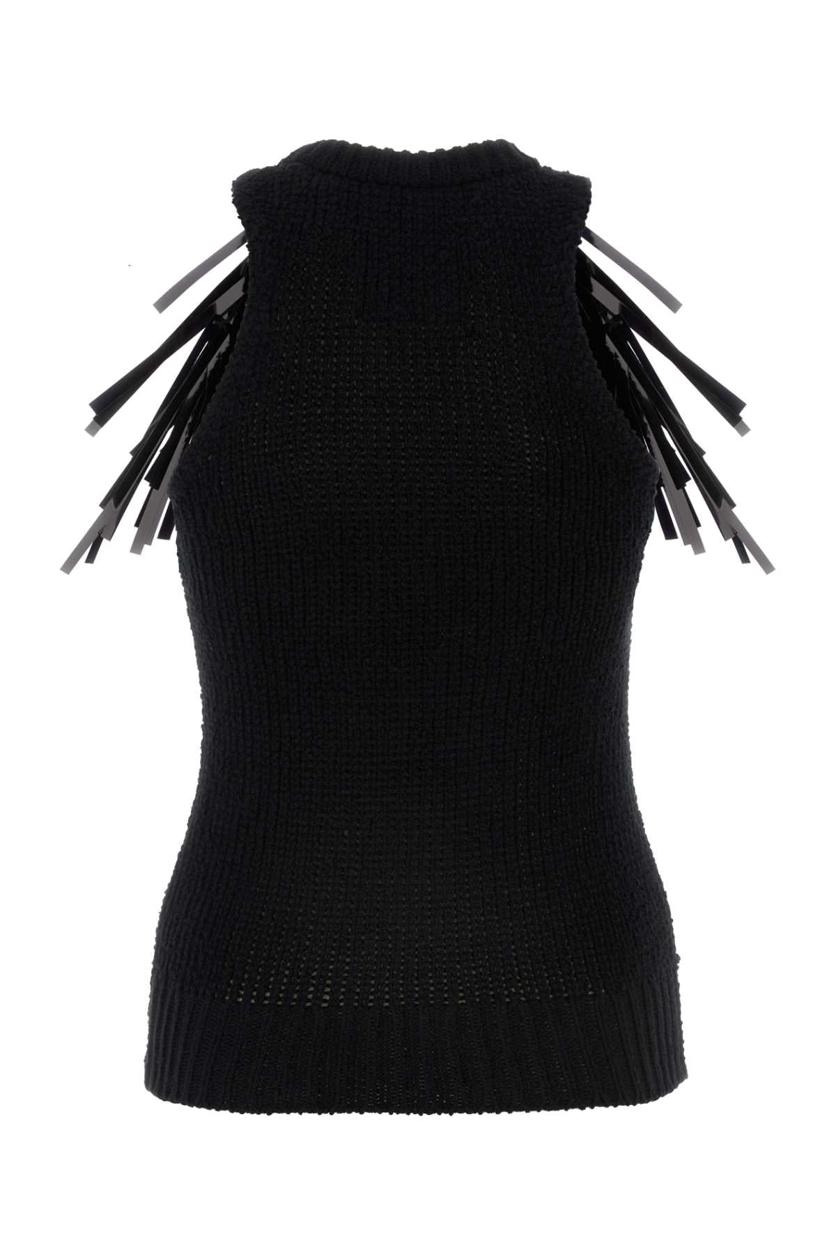 JIL SANDER SLVS HIGH NECK TOP For Women Exterior: 98% Cotton 2% Elastane