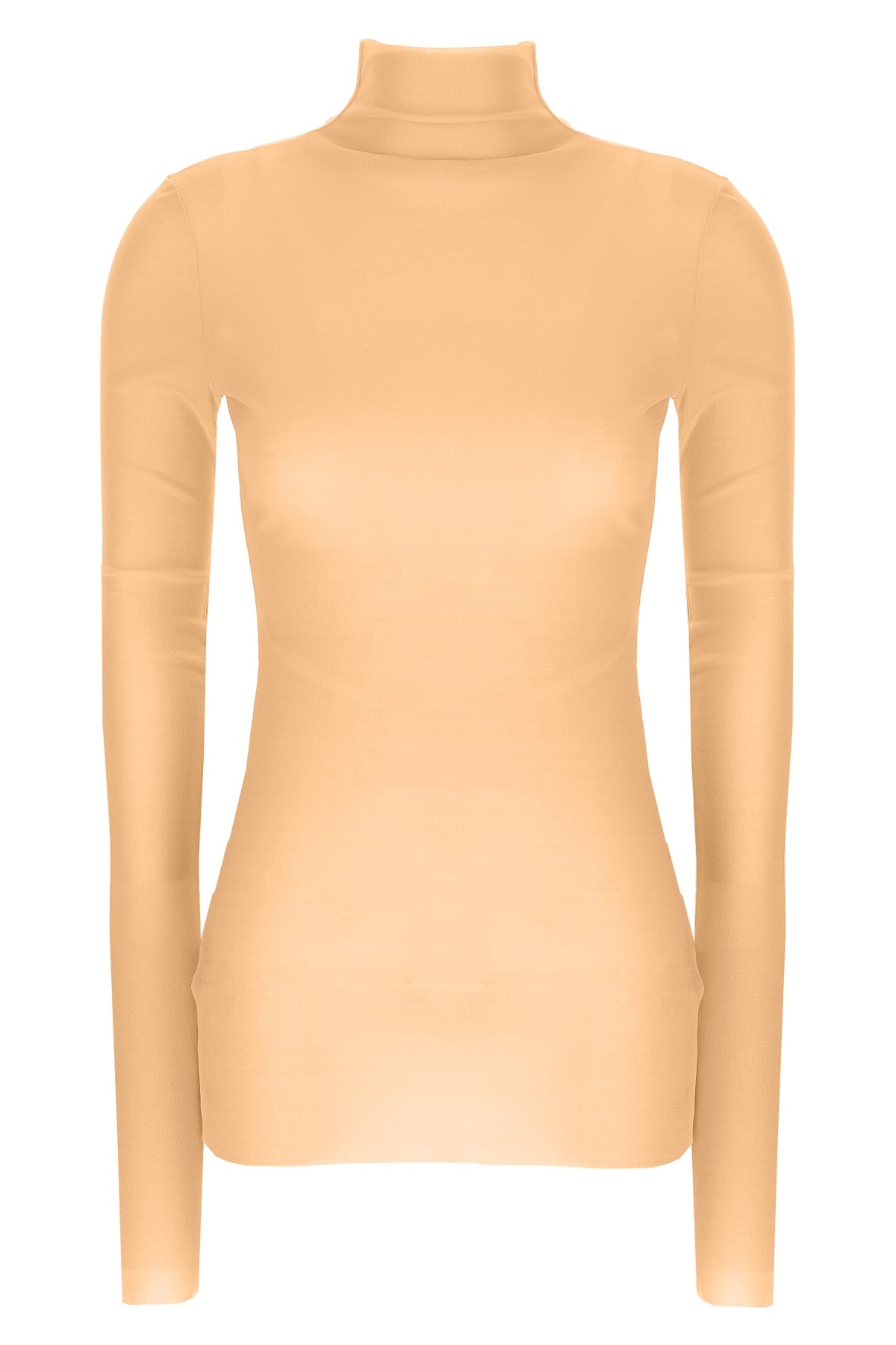 JIL SANDER Silk turtleneck top For Women 100% silk