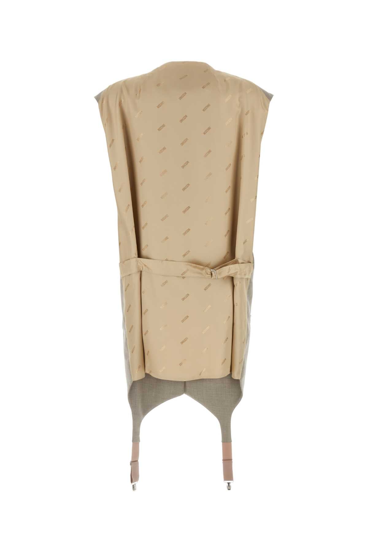MOSCHINO TELA DI LANA TINTO IN FILO For Women Exterior: 100% Virgin wool 100% Viscose Lining: 100% Viscose