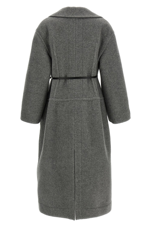 JIL SANDER '02' coat For Women 100% virgin wool