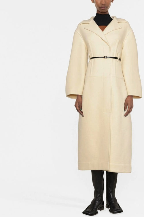 JIL SANDER '02' coat For Women 100% virgin wool