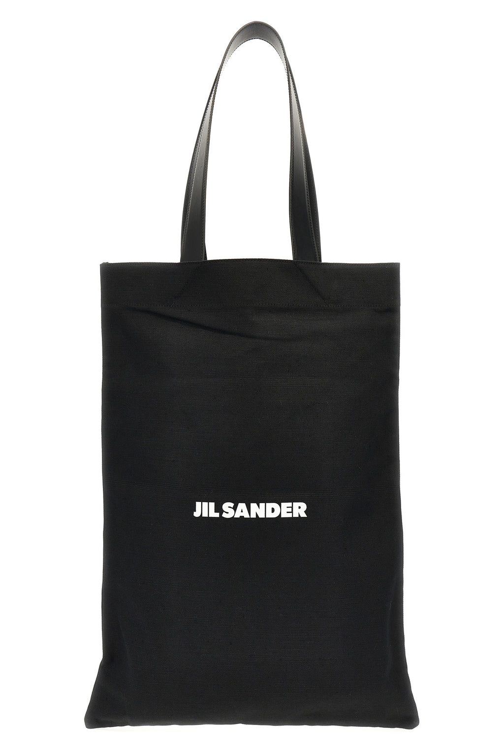 JIL SANDER 'Flat Shopper' large shopping bag For Women 70% cotton, 30% linen