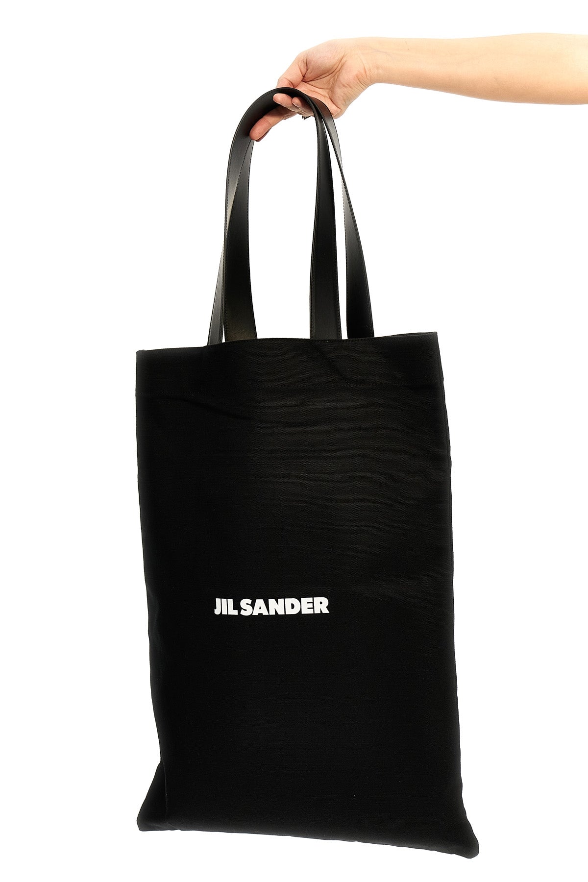 JIL SANDER 'Flat Shopper' large shopping bag For Women 70% cotton, 30% linen