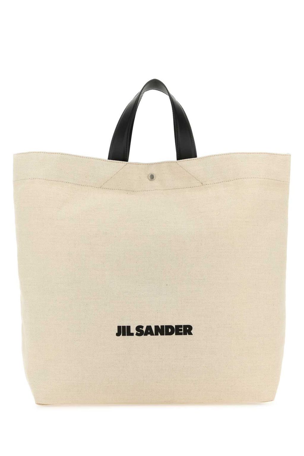 JIL SANDER BORSA For Women Exterior: 70% Cotton 30% Linen 100% Leather Finishing: Silver metal