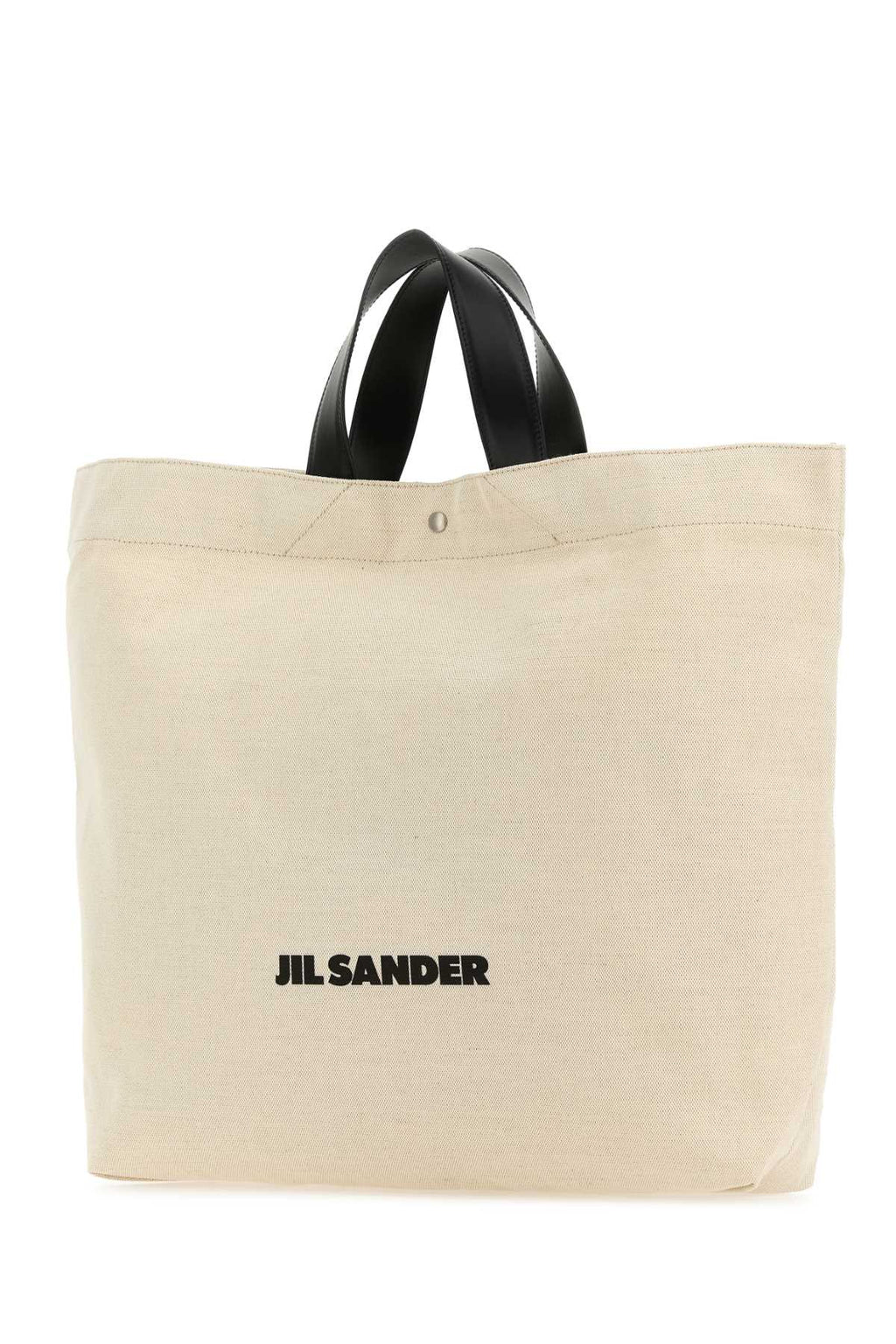 JIL SANDER BORSA For Women Exterior: 70% Cotton 30% Linen 100% Leather Finishing: Silver metal