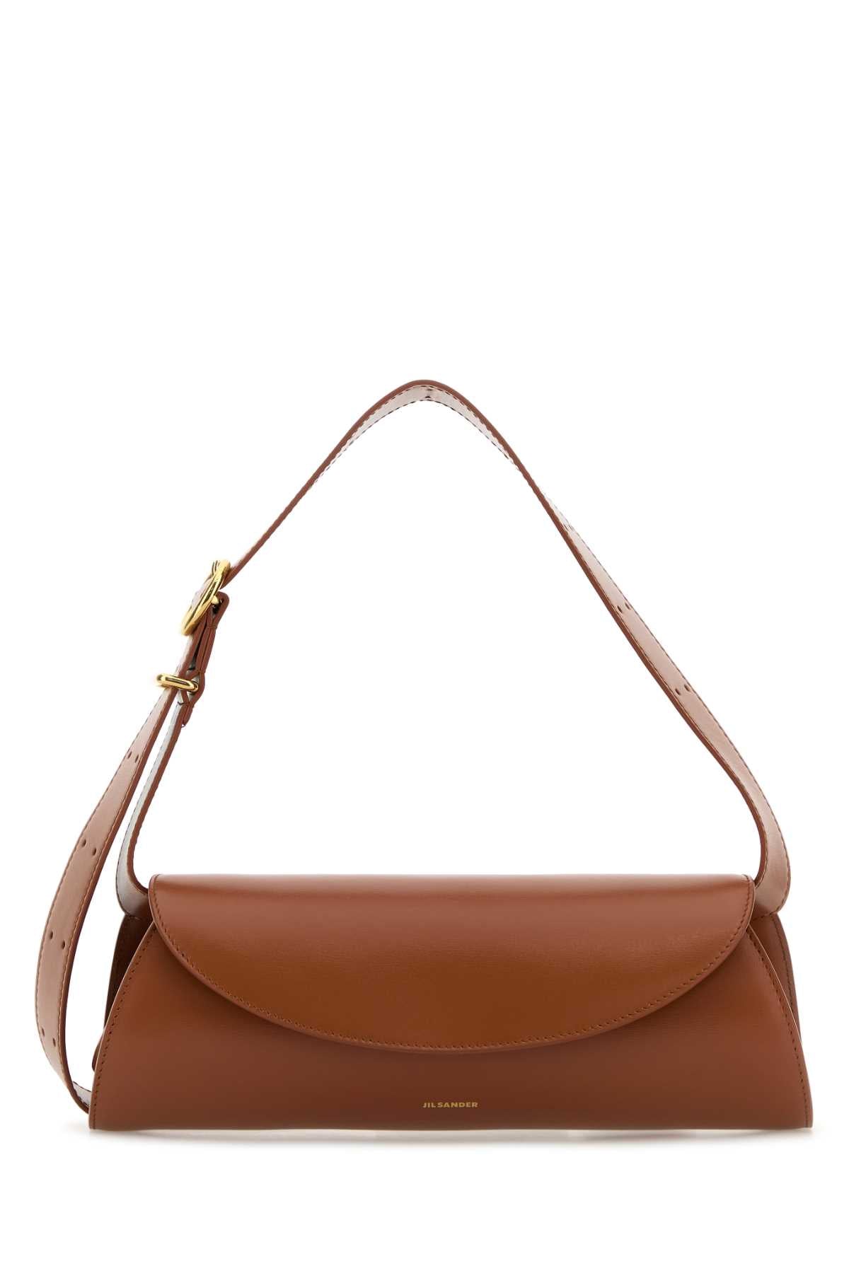 JIL SANDER CANNOLO SM For Women Exterior: 100% Calf Lining: 100% Nappa leather Finishing: Golden metal