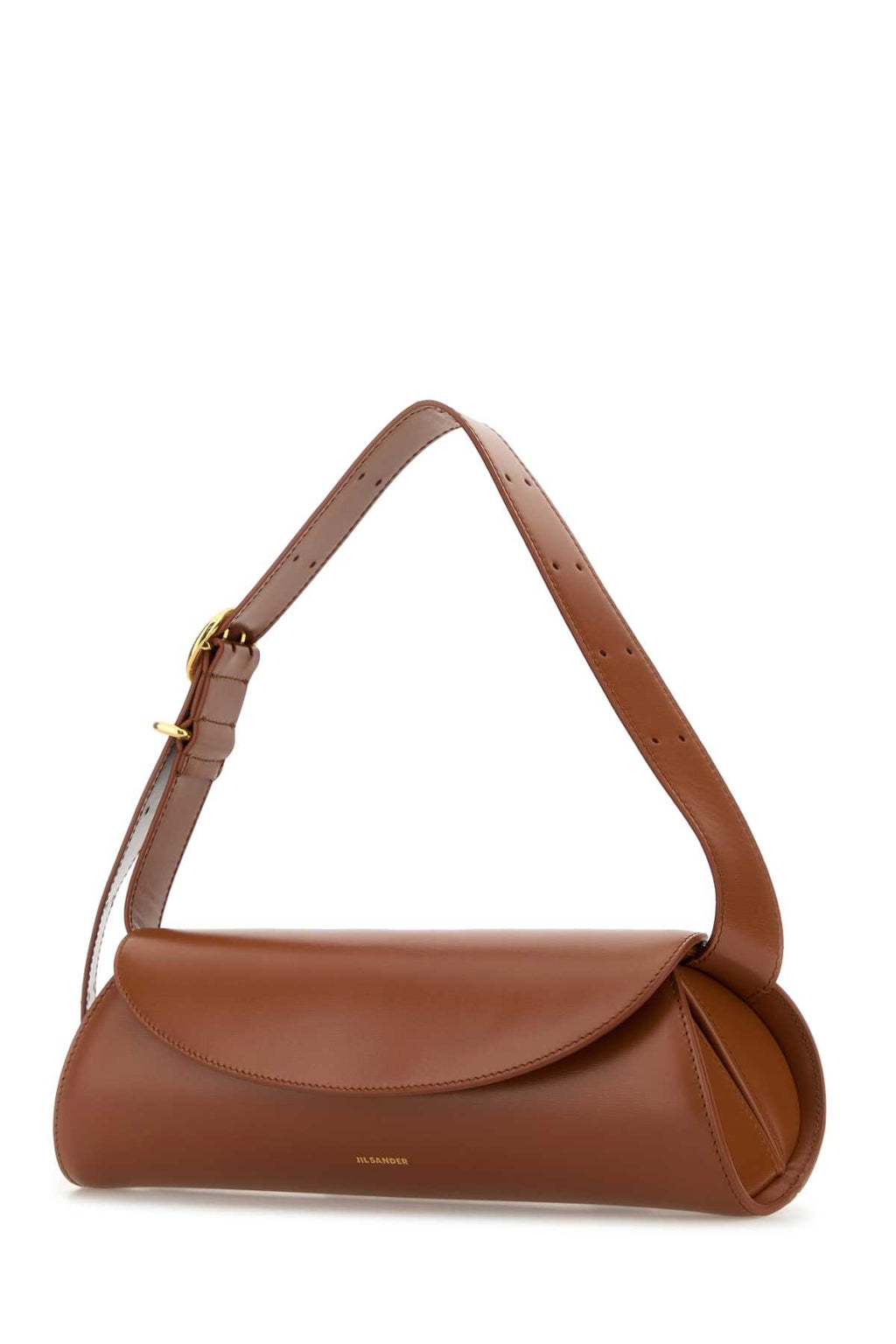 JIL SANDER CANNOLO SM For Women Exterior: 100% Calf Lining: 100% Nappa leather Finishing: Golden metal