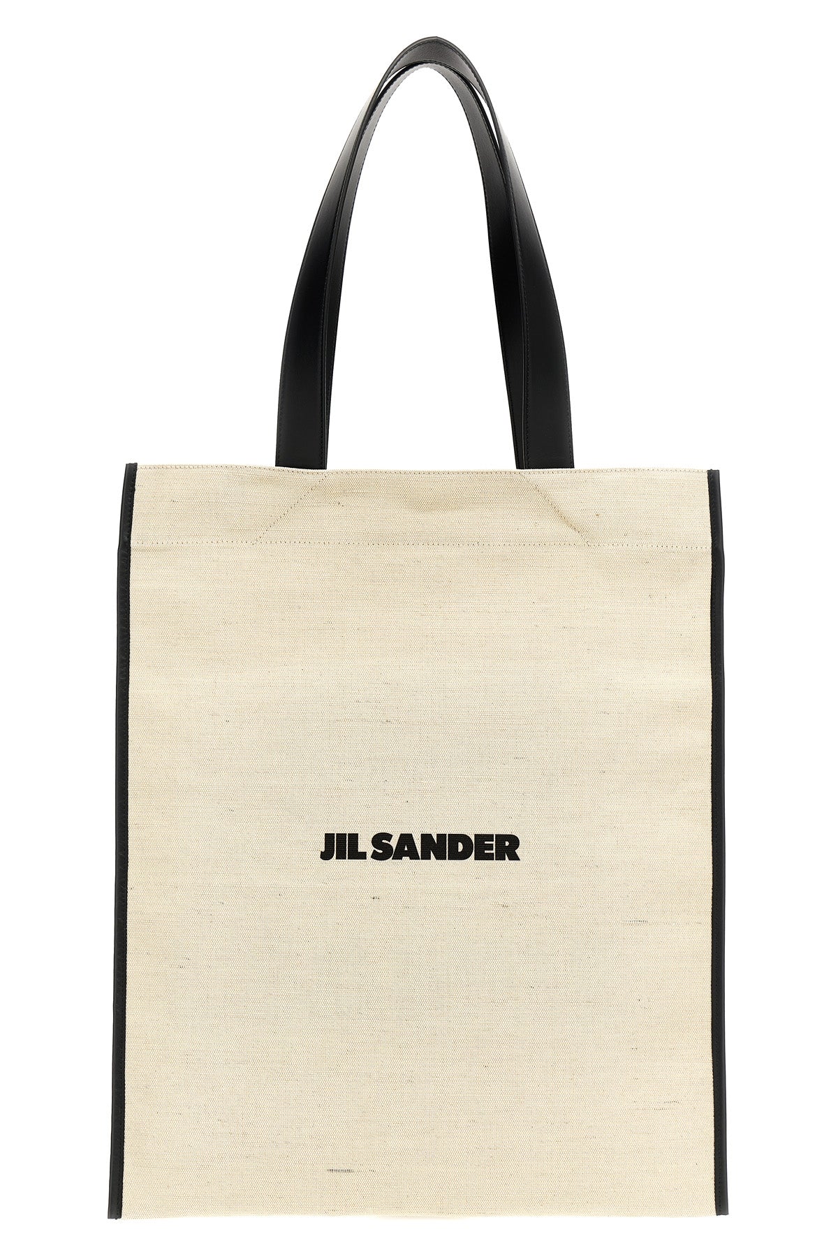 JIL SANDER Medium 'Flat' shopping bag For Women 61% jute 39% cotton