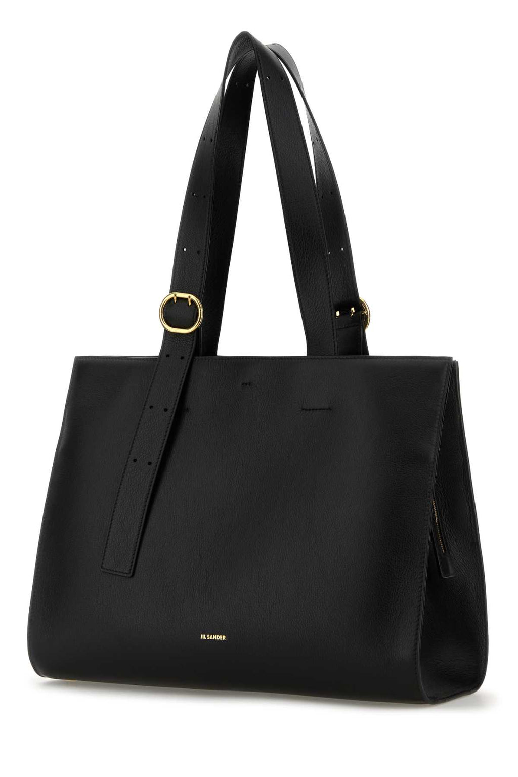 JIL SANDER CANNOLO SHOPPING EW For Women Exterior: 100% Leather Lining: 100% Fabric Finishing: Golden metal