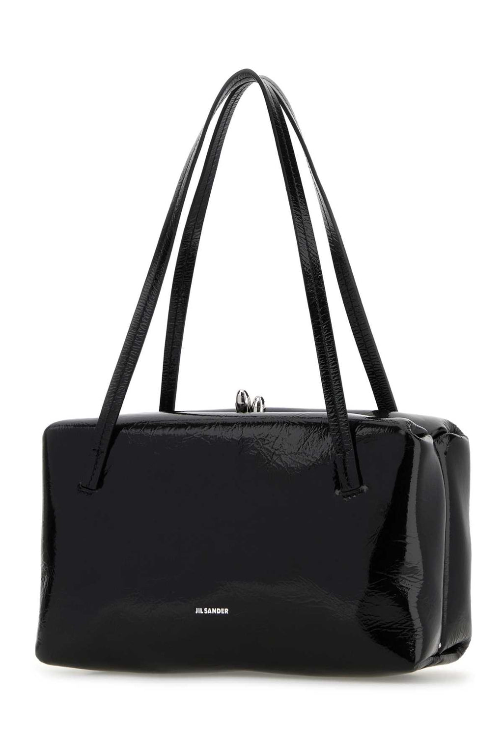 JIL SANDER GOJI PILLOW HANDLE SM For Women Exterior: 100% Leather Lining: 100% Nappa Finishing: Silver metal