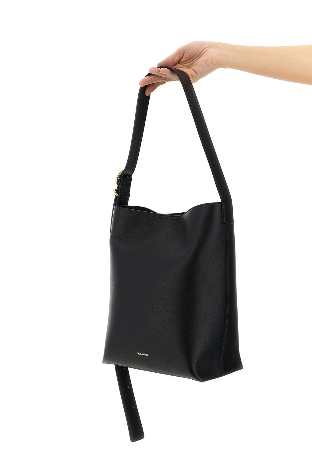 JIL SANDER 'Cannolo Tote' shoulder bag For Women 100% calfskin leather (Bos Taurus)