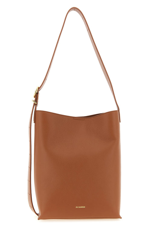 JIL SANDER 'Cannolo Tote' shoulder bag For Women 100% calfskin leather (Bos Taurus)