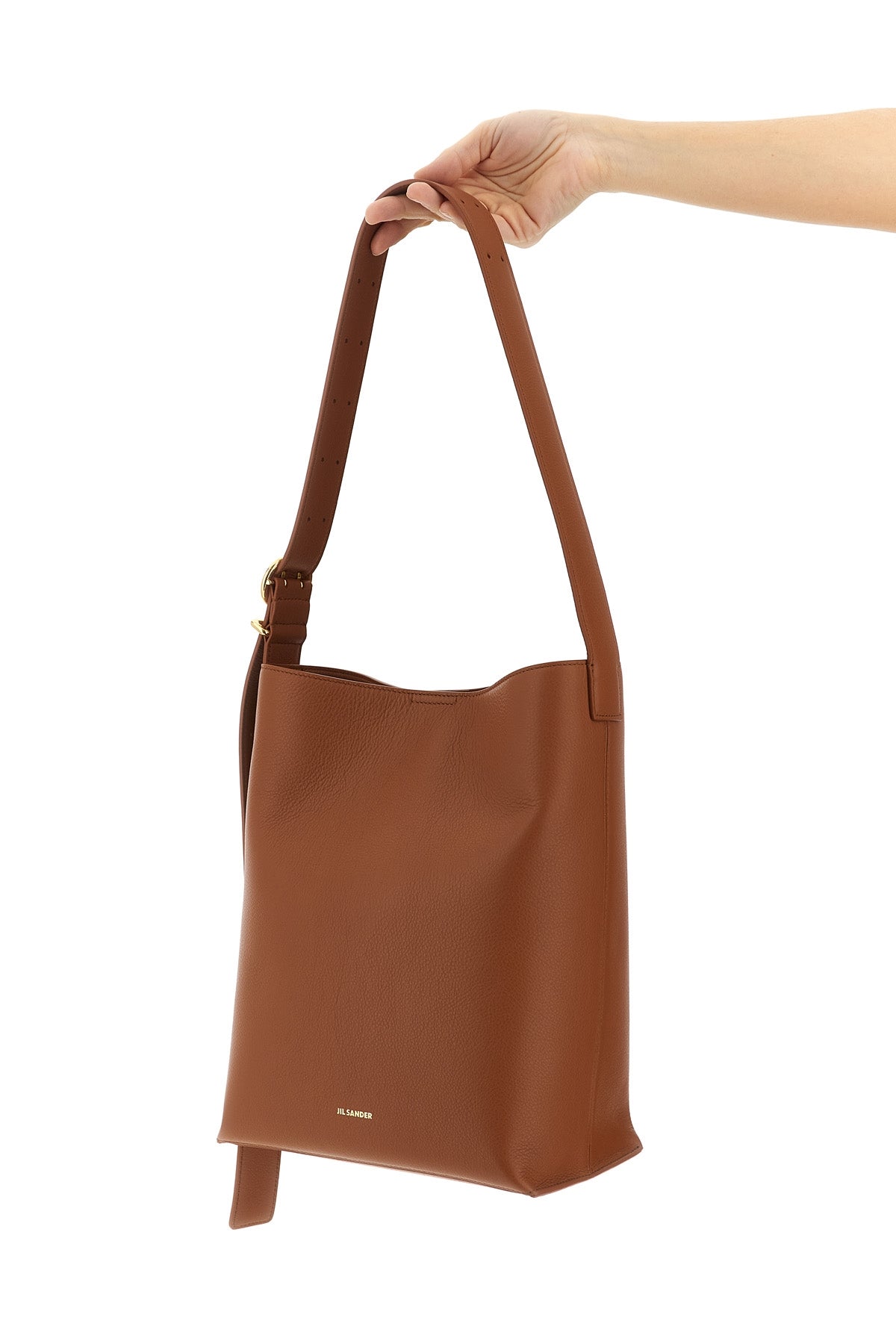 JIL SANDER 'Cannolo Tote' shoulder bag For Women 100% calfskin leather (Bos Taurus)