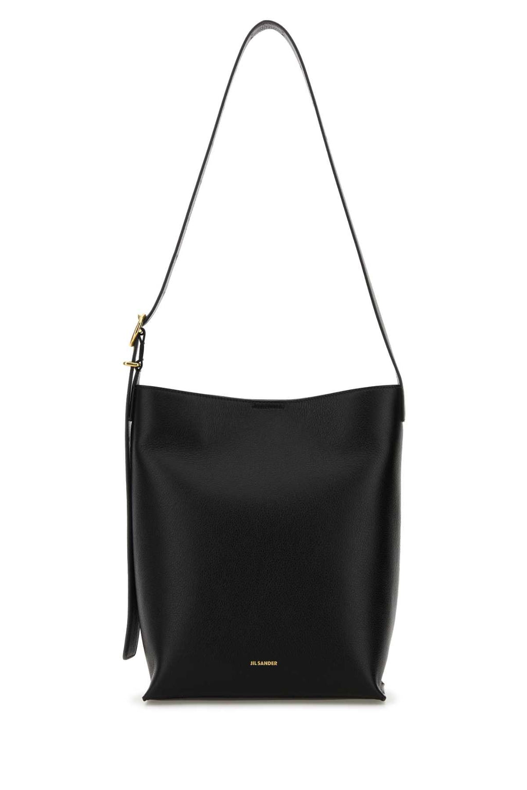 JIL SANDER CANNOLO TOTE For Women Exterior: 100% Calf Lining: 100% Fabric Finishing: Golden metal