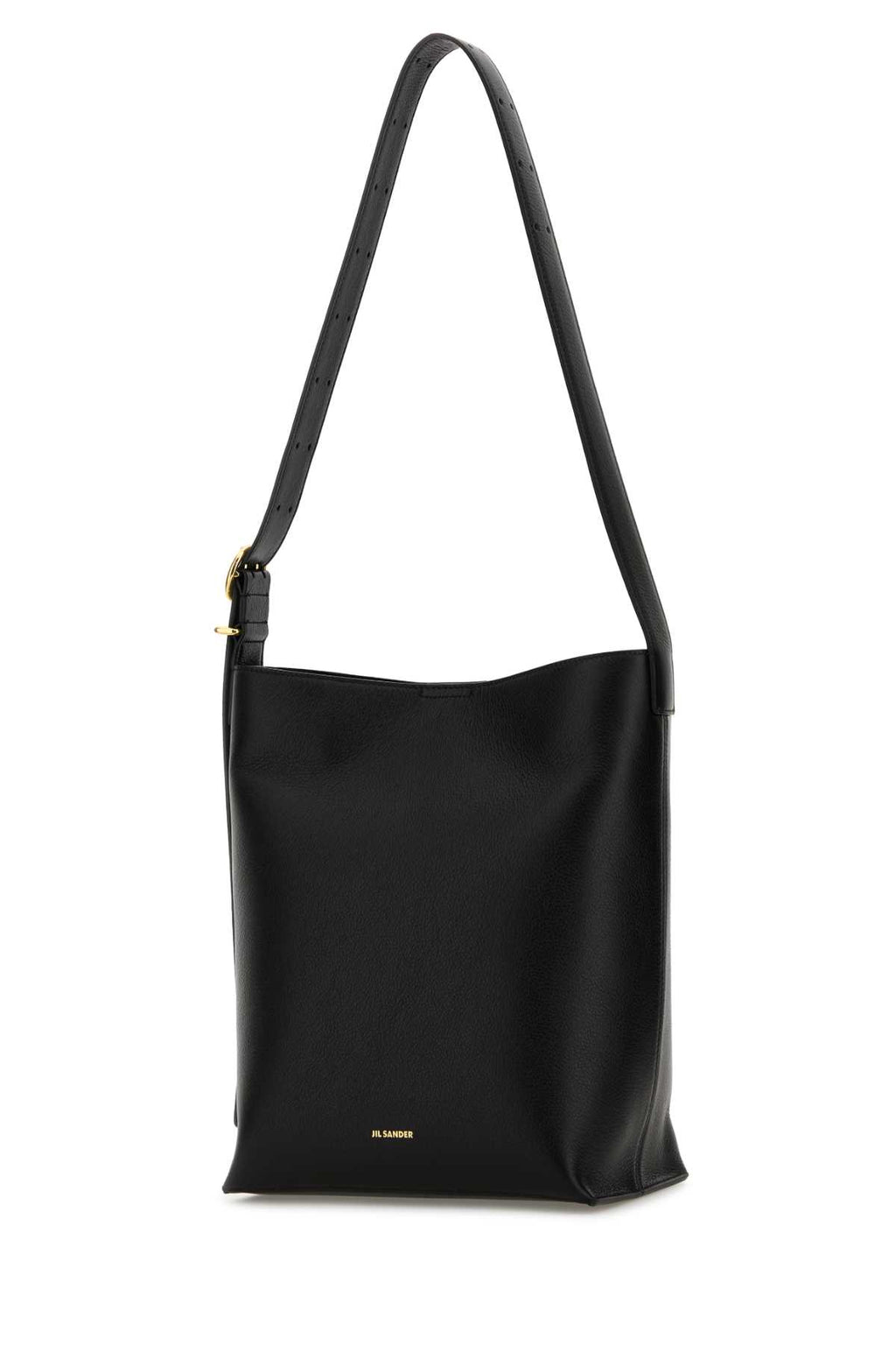 JIL SANDER CANNOLO TOTE For Women Exterior: 100% Calf Lining: 100% Fabric Finishing: Golden metal