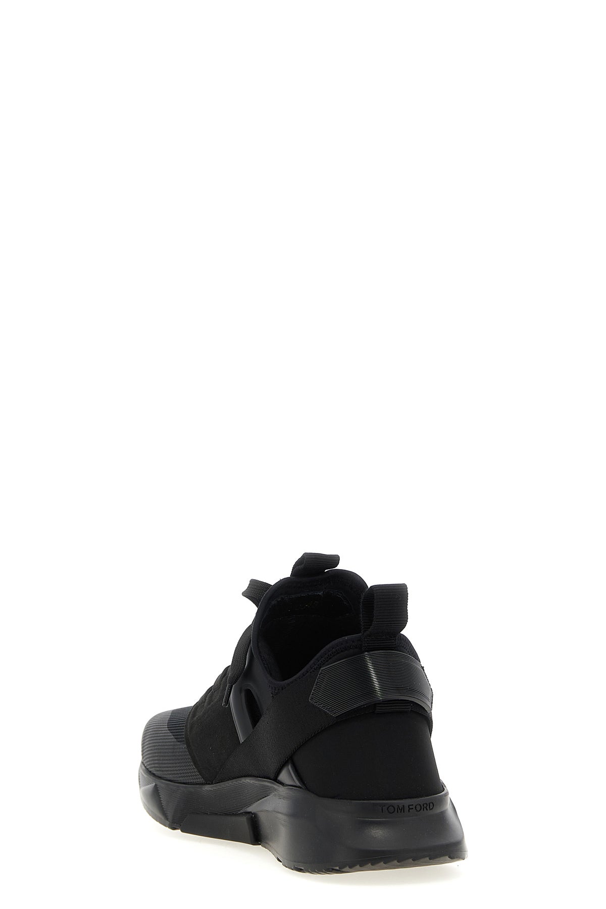 TOM FORD Logo techno sneakers For Men 25% polyethylene 15% viscose 10% cotton 15% leather 35% polyamide
