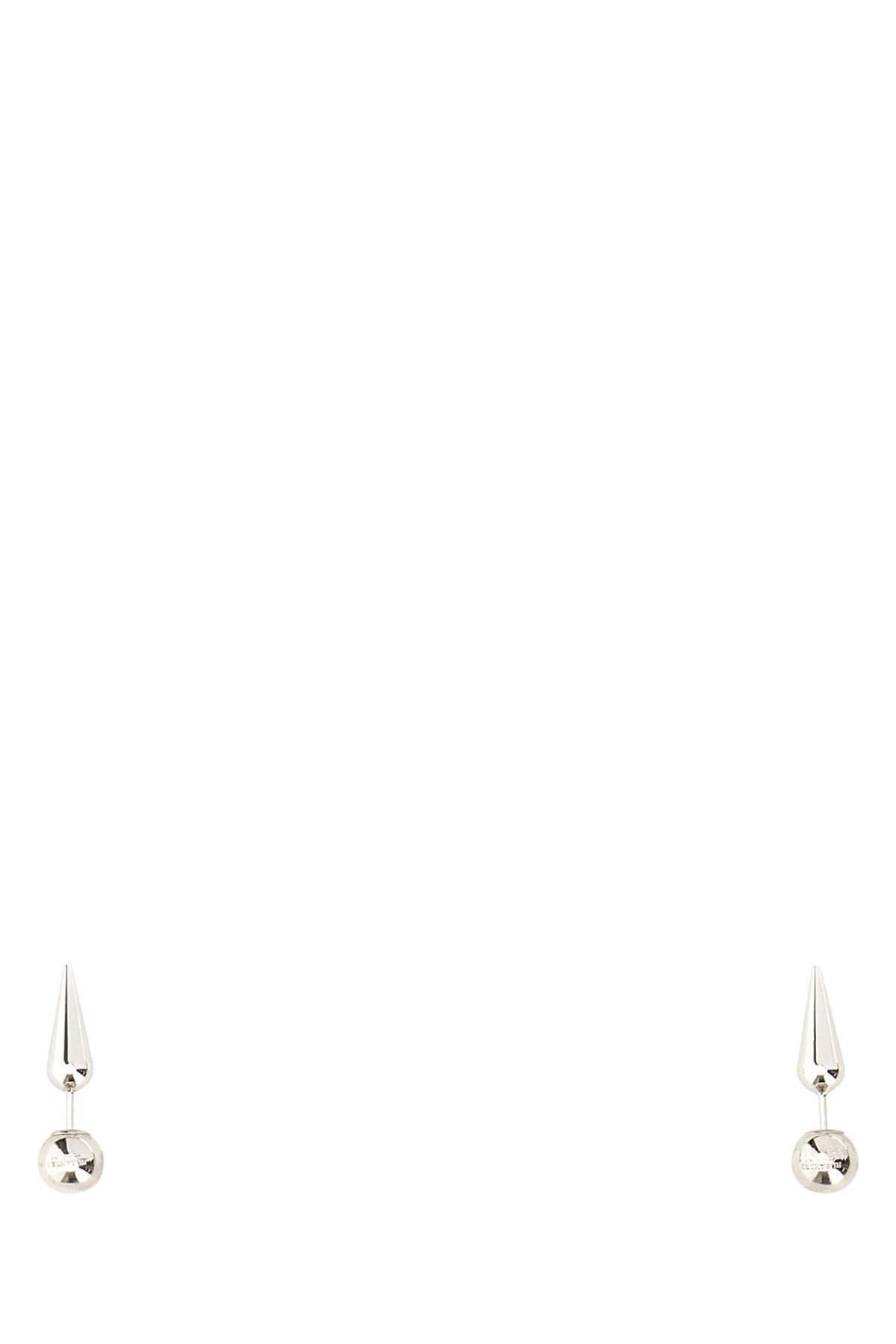 JIL SANDER EW6 EARRINGS 3 For Women Exterior: 100% Metal Finishing color: Silver