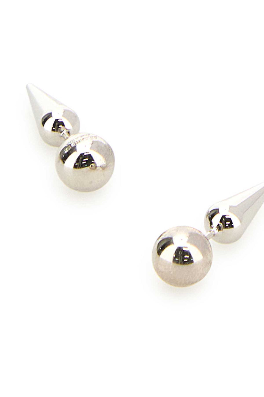 JIL SANDER EW6 EARRINGS 3 For Women Exterior: 100% Metal Finishing color: Silver