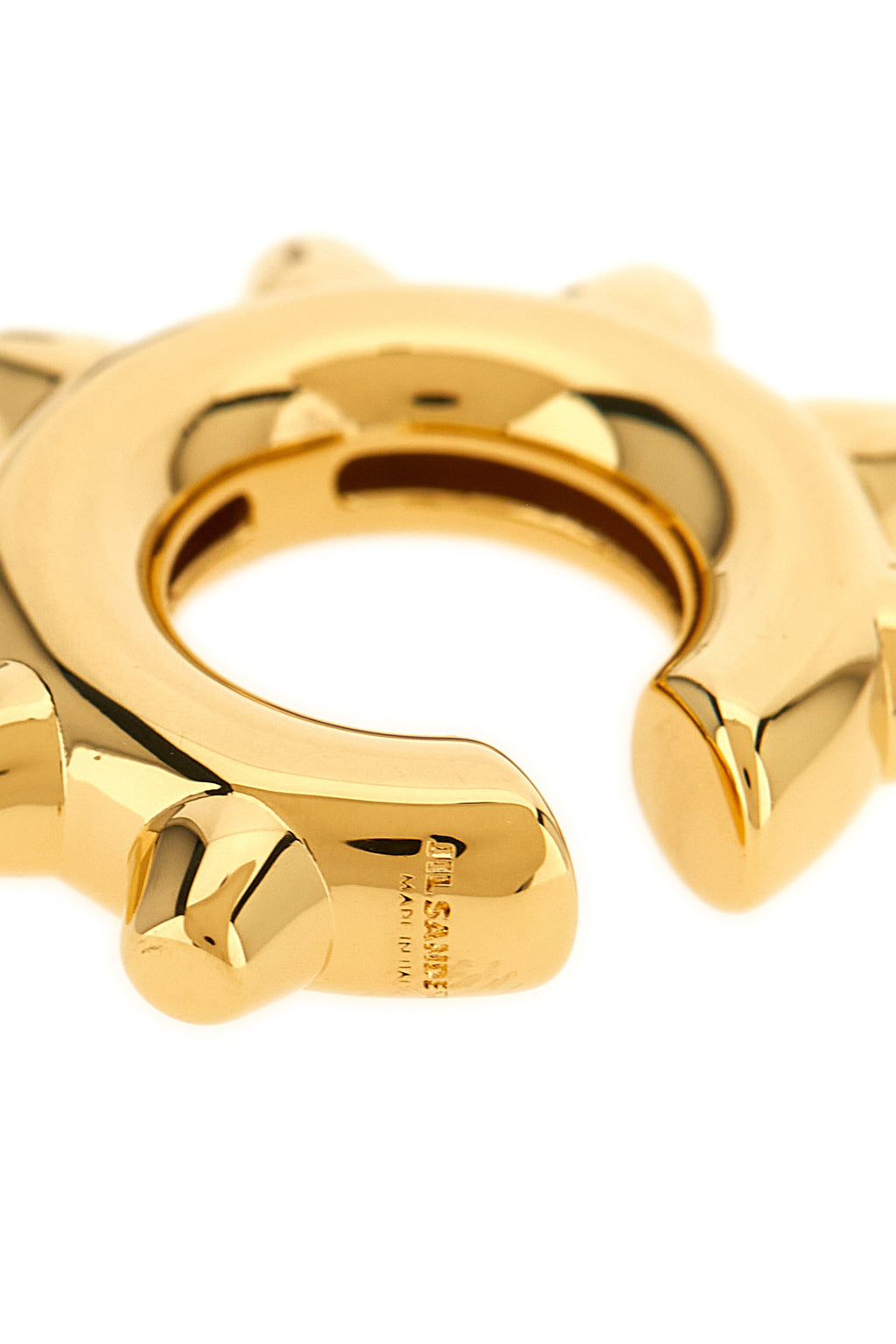JIL SANDER Earcuff '733' For Women 100% brass