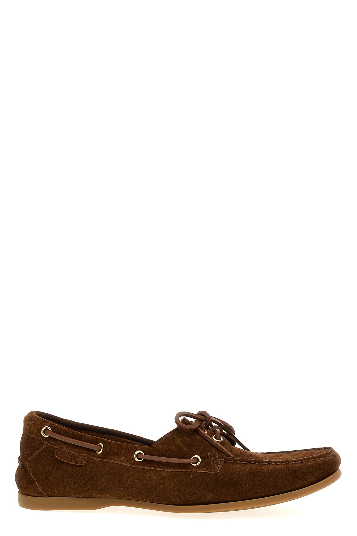 TOM FORD 'Robin' boat shoe For Men 95% calfskin leather 5% brass
