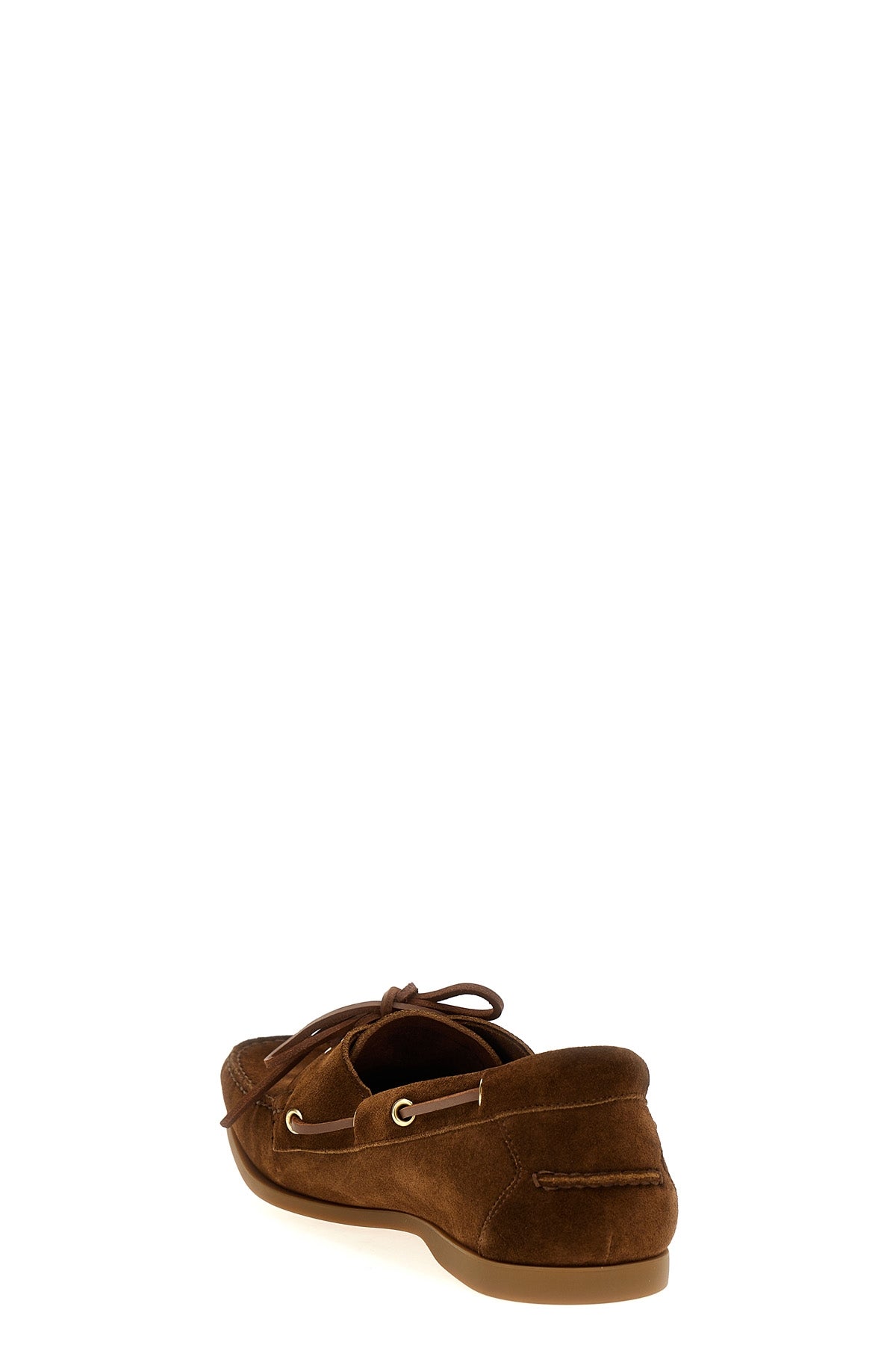 TOM FORD 'Robin' boat shoe For Men 95% calfskin leather 5% brass