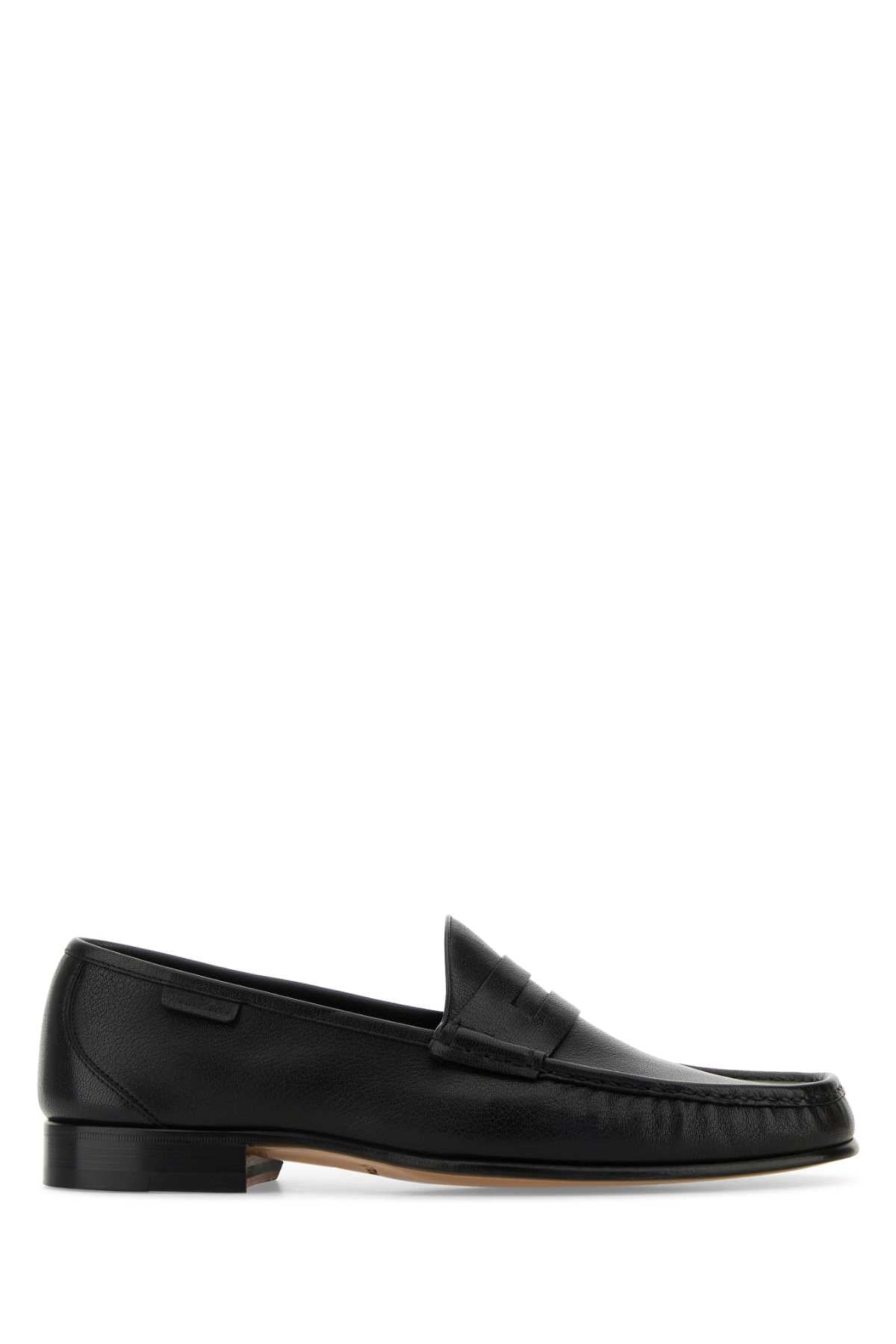 TOM FORD SUPPLE GRAIN YORK PENNY LOAFER For Men Exterior: 100% Leather Interior: 100% Leather Sole: Leather