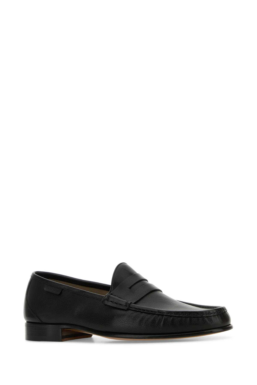 TOM FORD SUPPLE GRAIN YORK PENNY LOAFER For Men Exterior: 100% Leather Interior: 100% Leather Sole: Leather