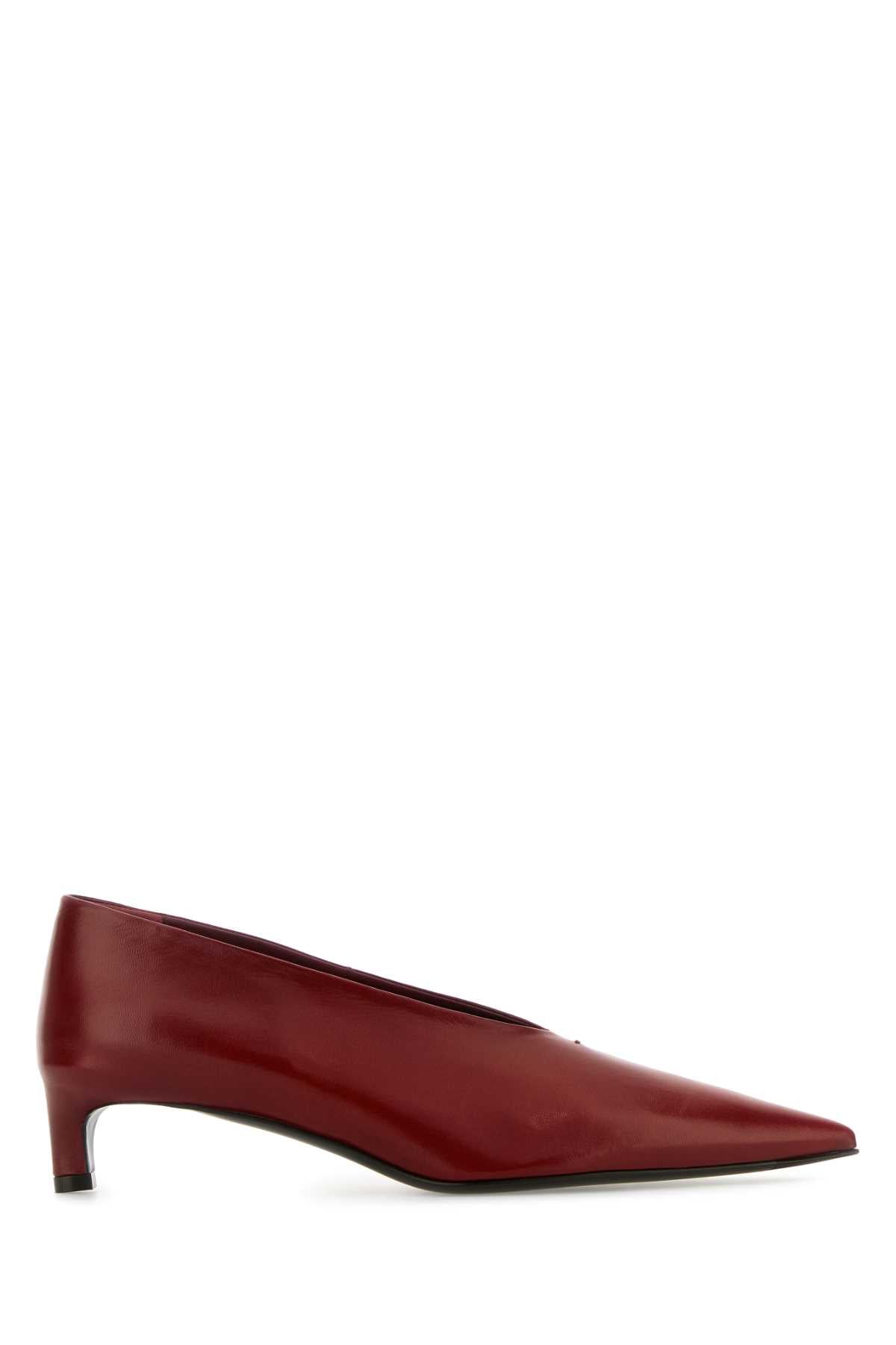 JIL SANDER SCARPA DECOLLETE For Women Exterior: 100% Leather Interior: 100% Leather Sole: Leather