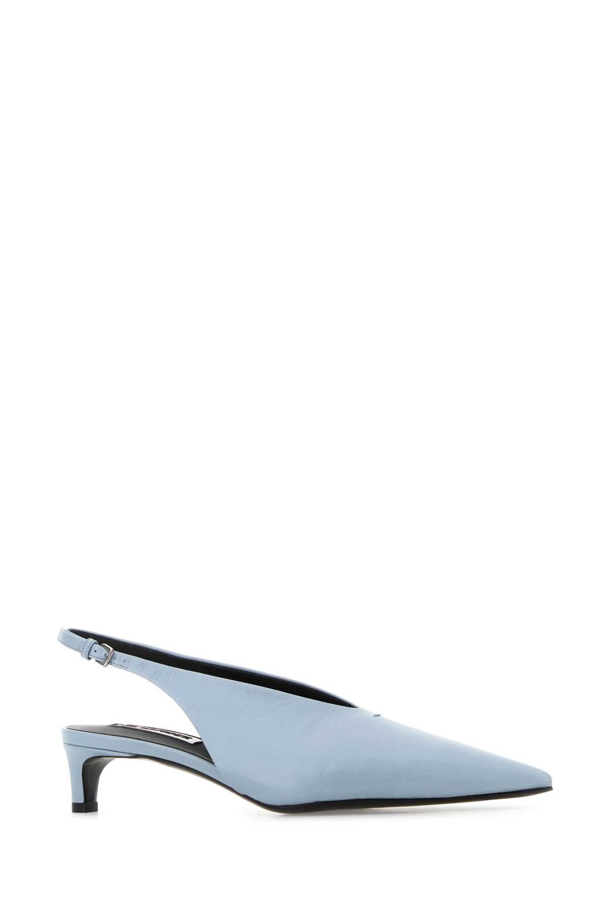JIL SANDER SLINGBACKS For Women Exterior: 100% Ovine leather Interior: 100% Leather Sole: Leather