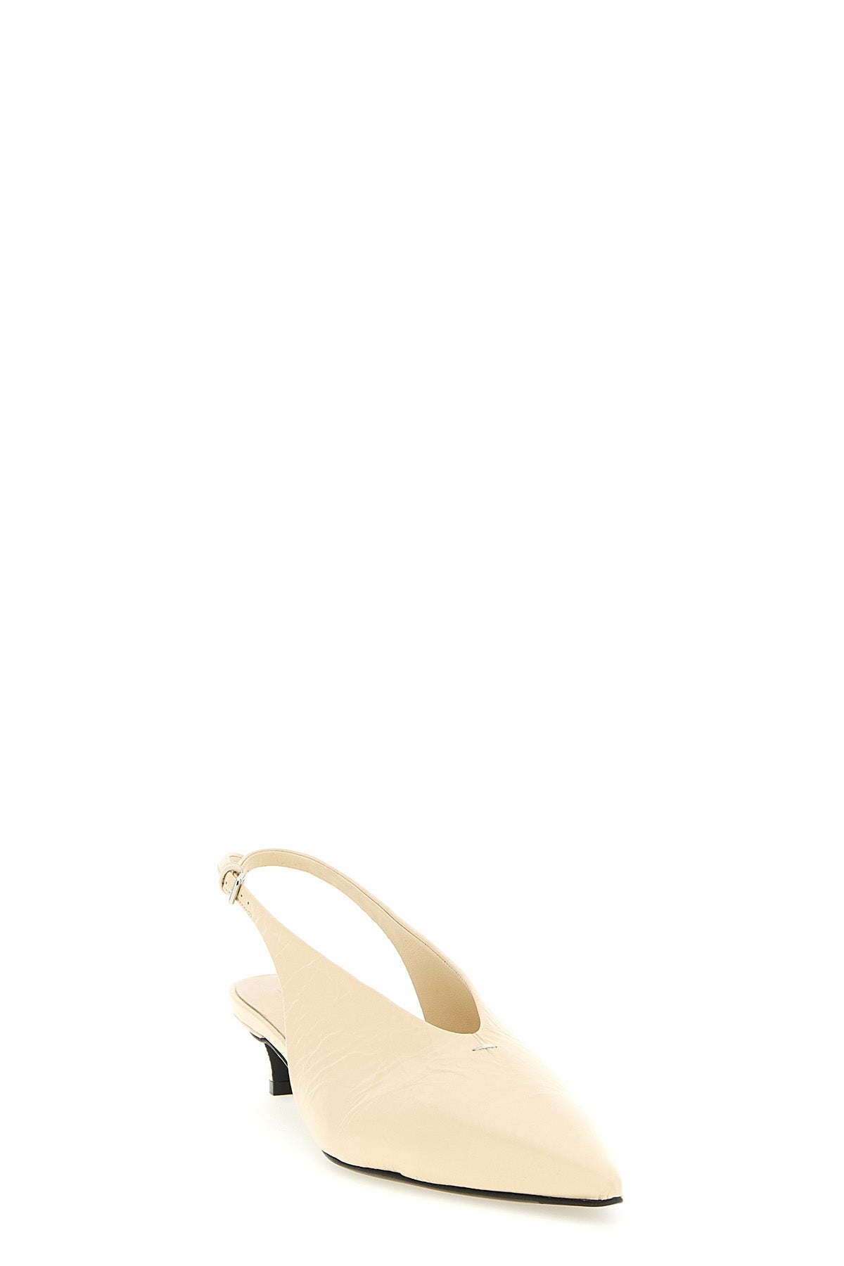 JIL SANDER Leather slingback For Women 100% calfskin leather (Bos Taurus)