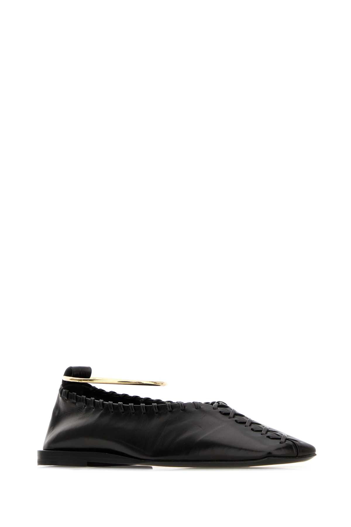 JIL SANDER BALLERINA For Women Exterior: 100% Ovine leather Interior: 100% Leather Sole: Leather