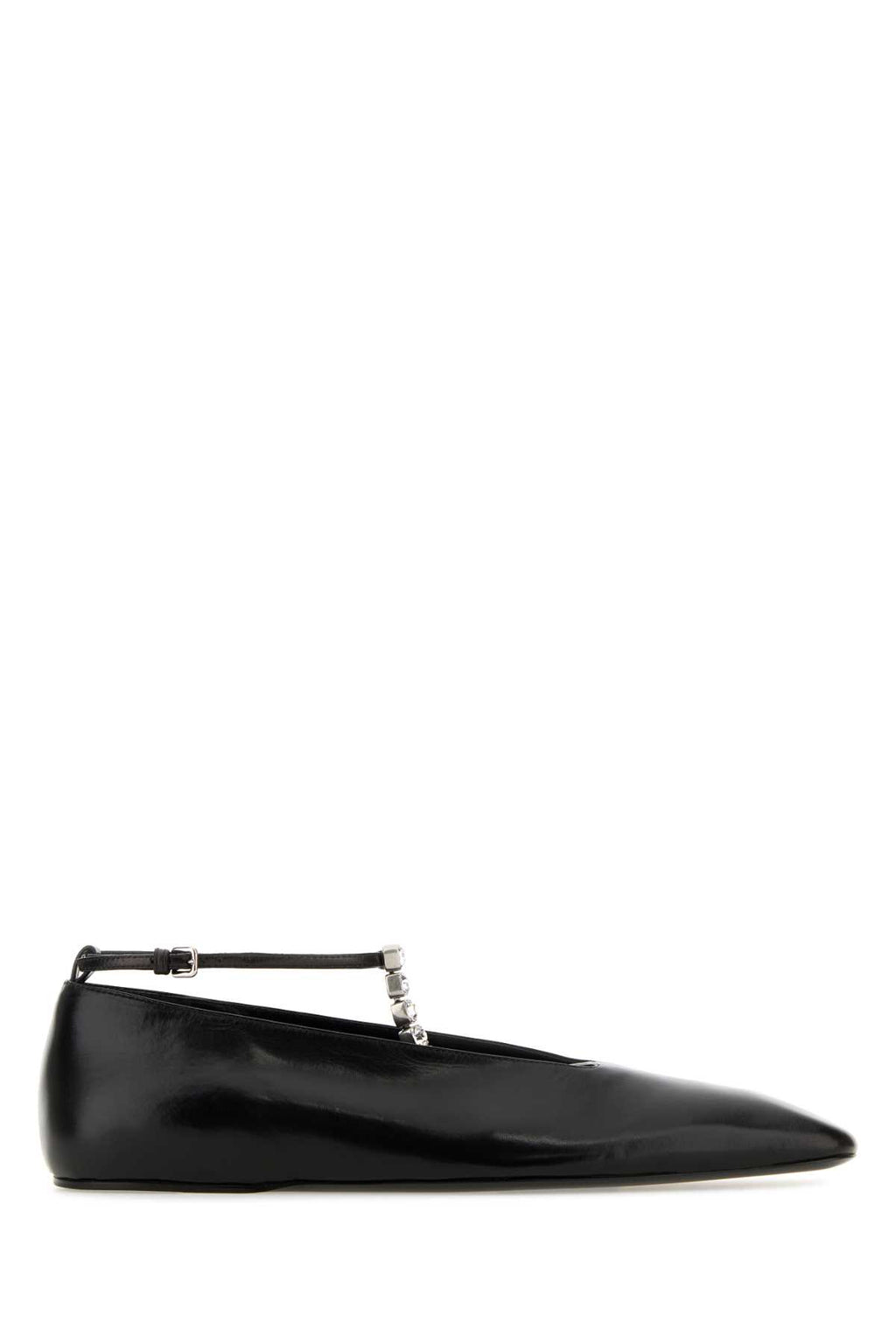 JIL SANDER BALLERINA For Women Exterior: 100% Ovine leather Interior: 100% Leather Sole: Leather
