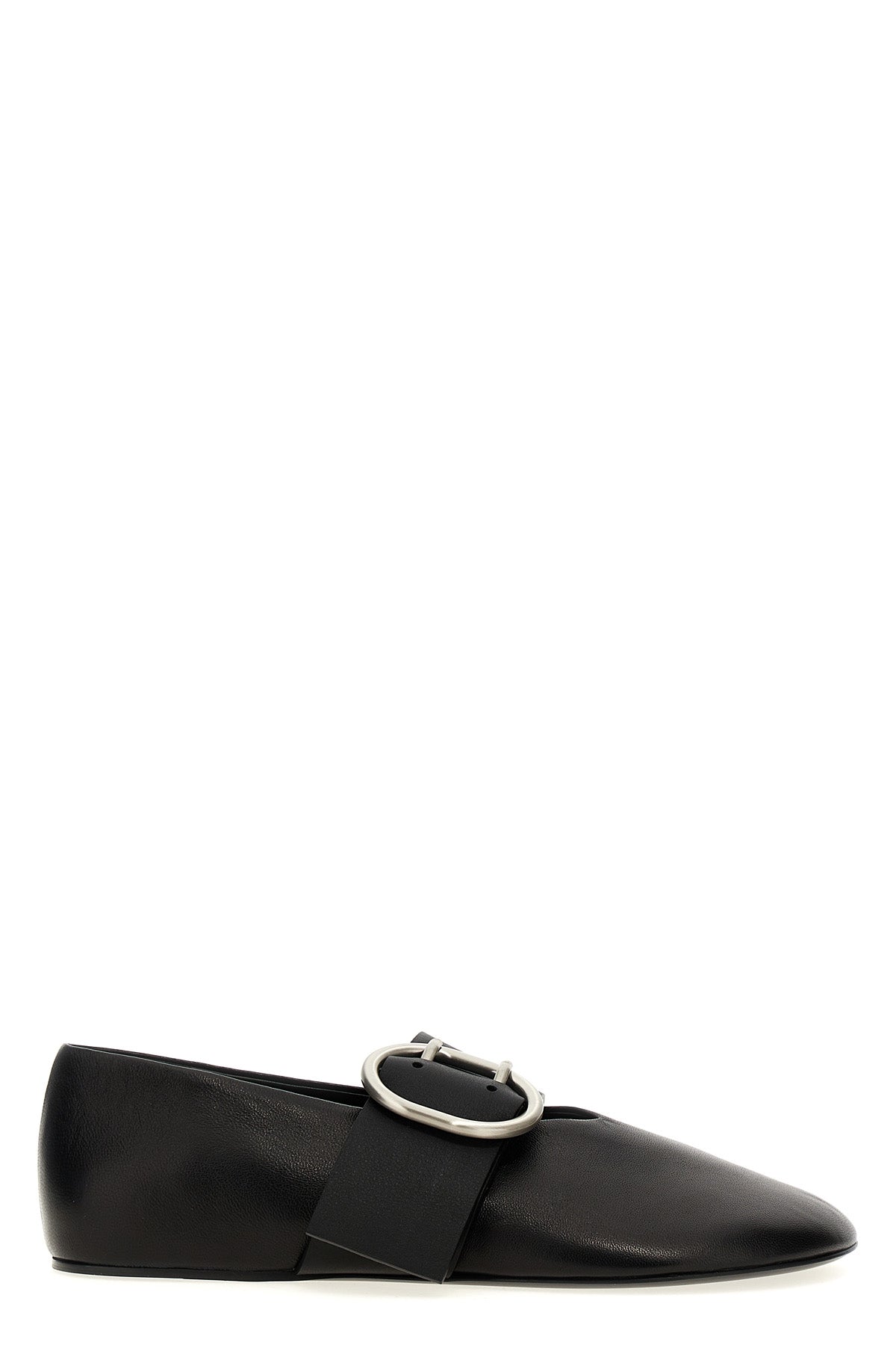 JIL SANDER Buckle ballet flats For Women 100% lamb leather (Ovis Aries)