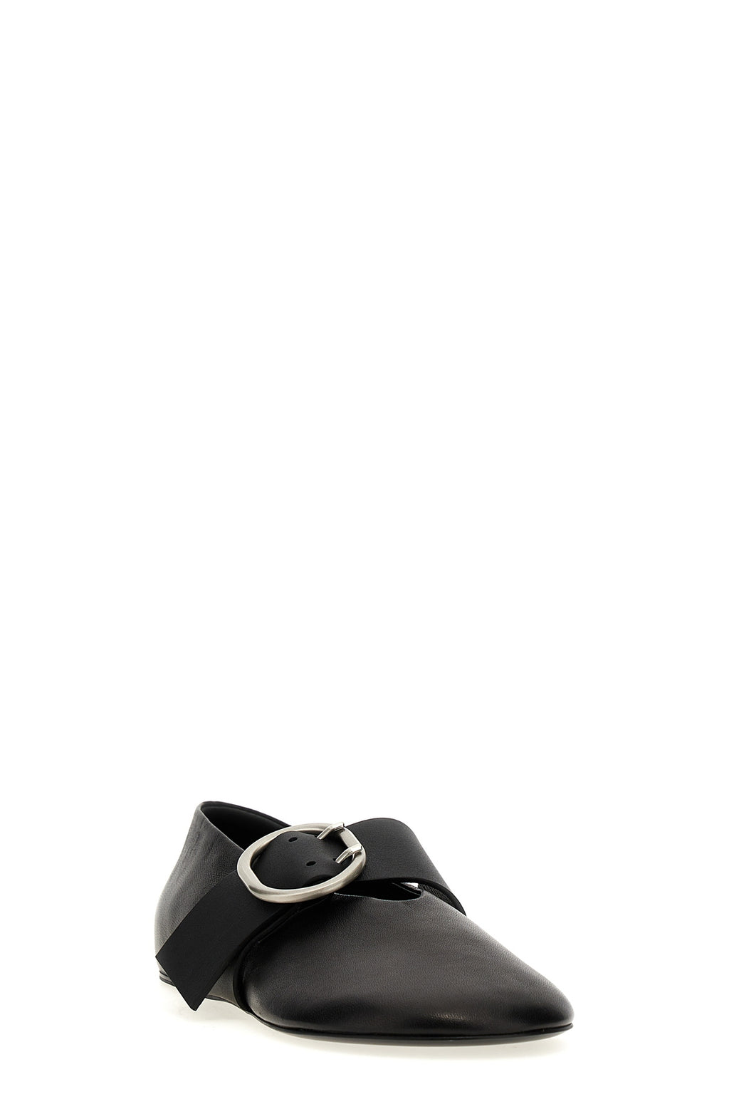 JIL SANDER Buckle ballet flats For Women 100% lamb leather (Ovis Aries)