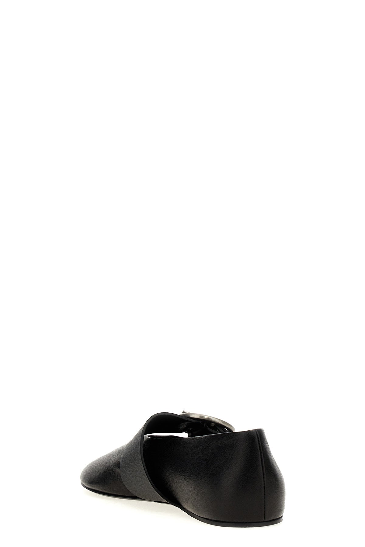 JIL SANDER Buckle ballet flats For Women 100% lamb leather (Ovis Aries)