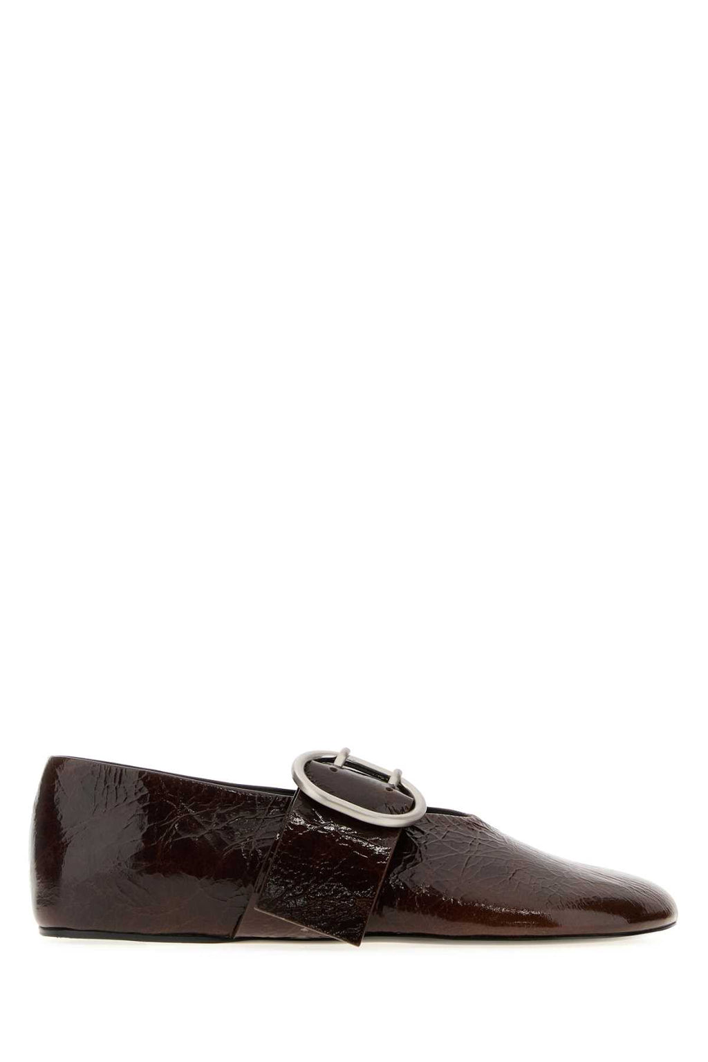JIL SANDER BALLERINA For Women Tomaia: 100% Pelle Caprina - Fodera: 100% Pelle Ovina - Interno: 100% Pelle Ovina - Suola: 100% Pelle Bovina - Contrasto: 100% Gomma