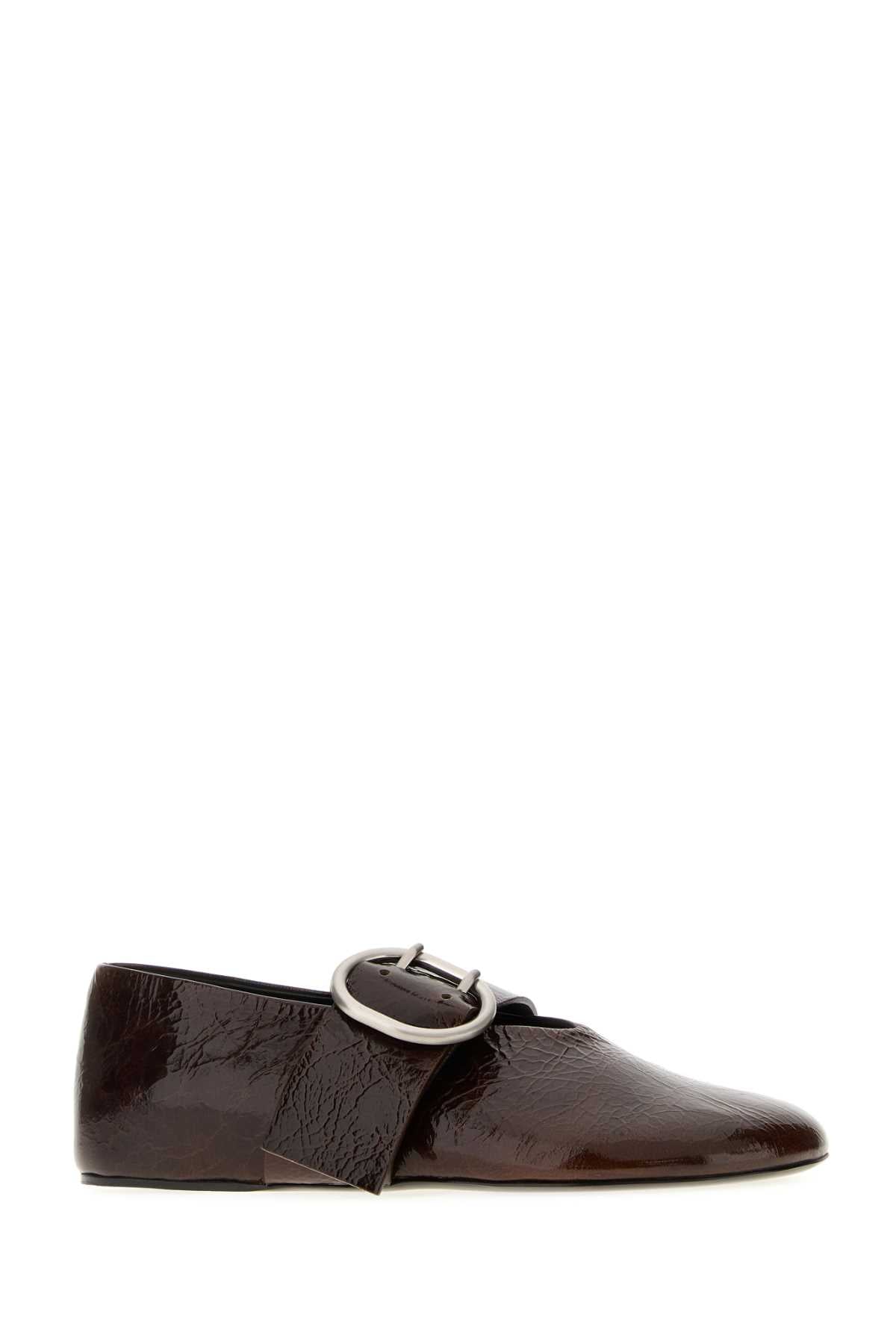 JIL SANDER BALLERINA For Women Tomaia: 100% Pelle Caprina - Fodera: 100% Pelle Ovina - Interno: 100% Pelle Ovina - Suola: 100% Pelle Bovina - Contrasto: 100% Gomma