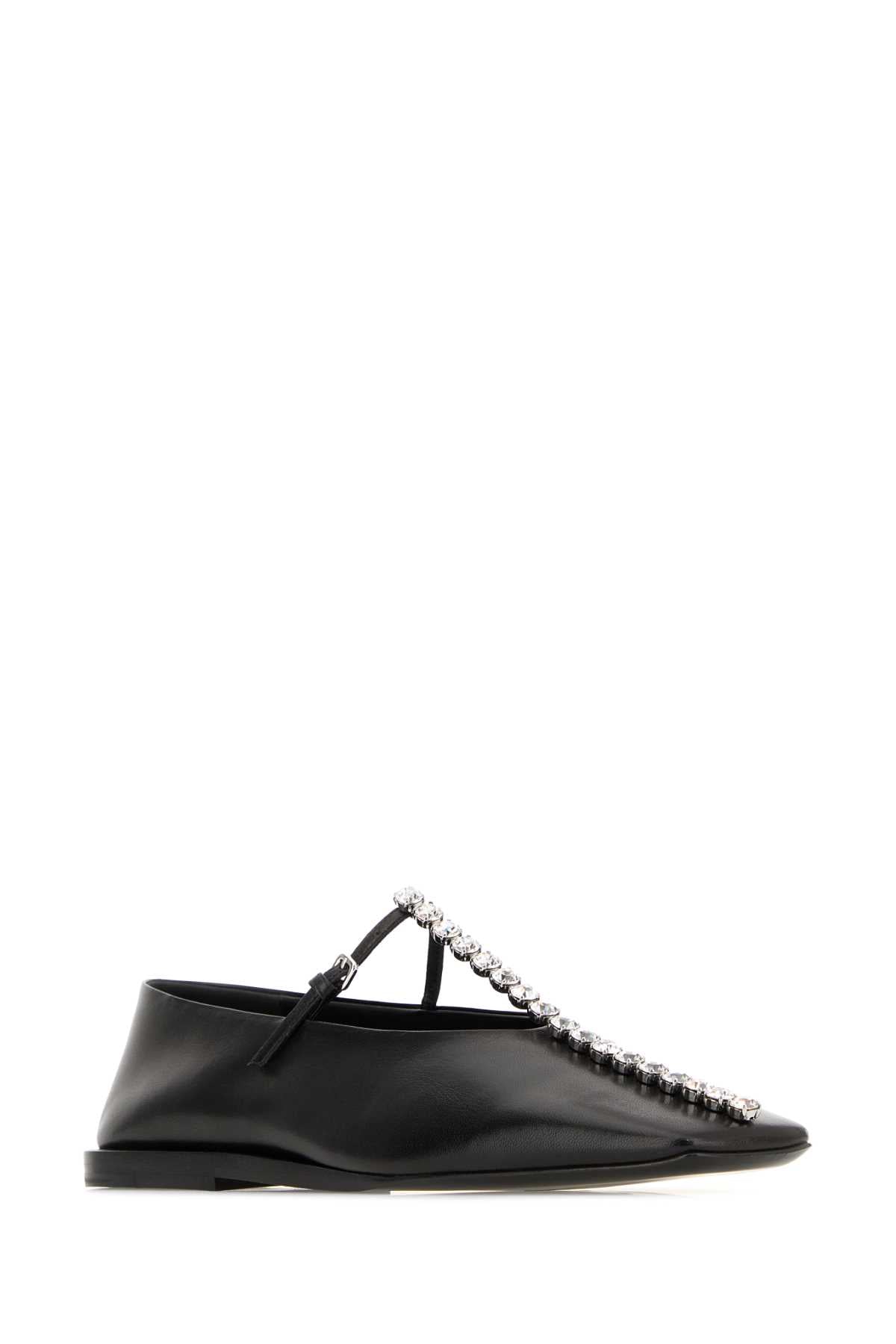 JIL SANDER BALLERINA For Women Exterior: 100% Ovile leather Interior: 100% Leather Sole: Leather