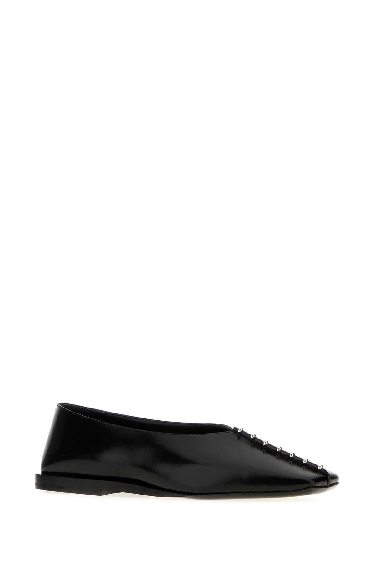 JIL SANDER BALLERINA For Women Tomaia: 100% Pelle Bovina - Contrasto: 100% Ottone - Contrasto: 100% Ferro - Fodera: 100% Pelle Ovina - Interno: 100% Pelle Ovina - Suola: 100% Pelle Bovina - Contrasto: 100% Gomma