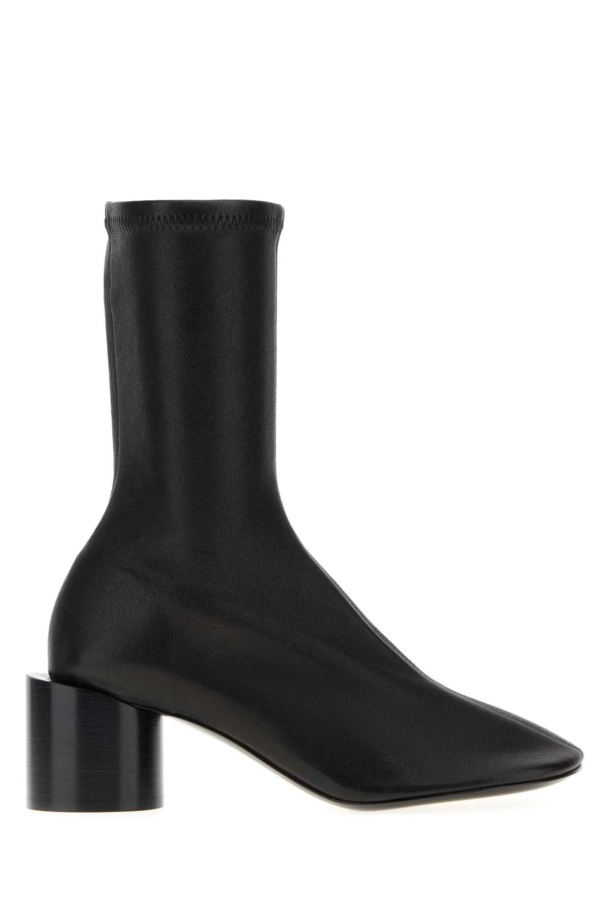 JIL SANDER ANKLE BOOT For Women Tomaia: 100% Pelle Ovina - Fodera: 100% Pelle Ovina - Interno: 100% Pelle Ovina - Suola: 100% Pelle Bovina - Contrasto: 100% Gomma