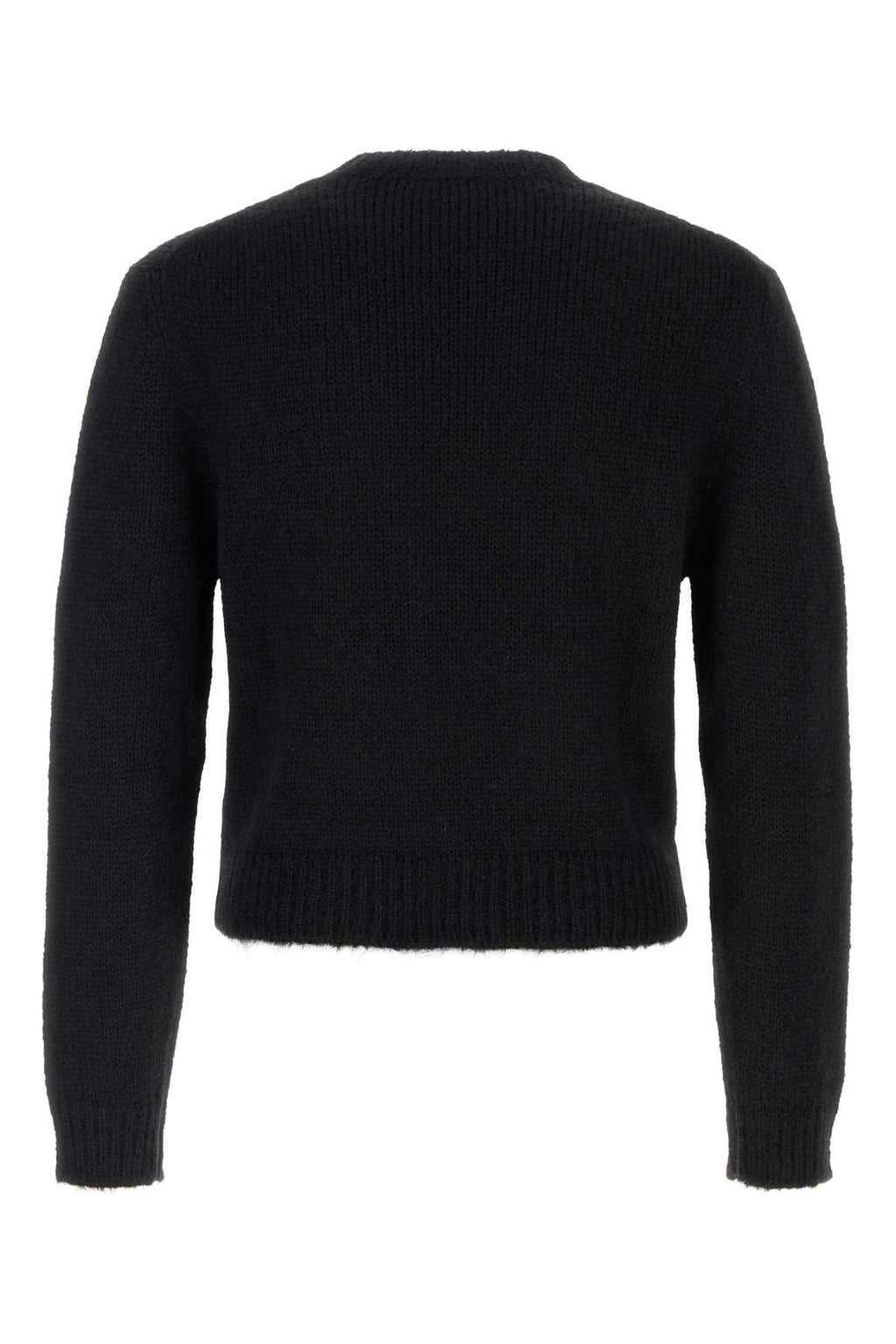 JIL SANDER LS CN JUMPER W/ FEATHER EMB For Men Tessuto Primario: 81% Alpaca 16% Lana Vergine 3% Poliammide