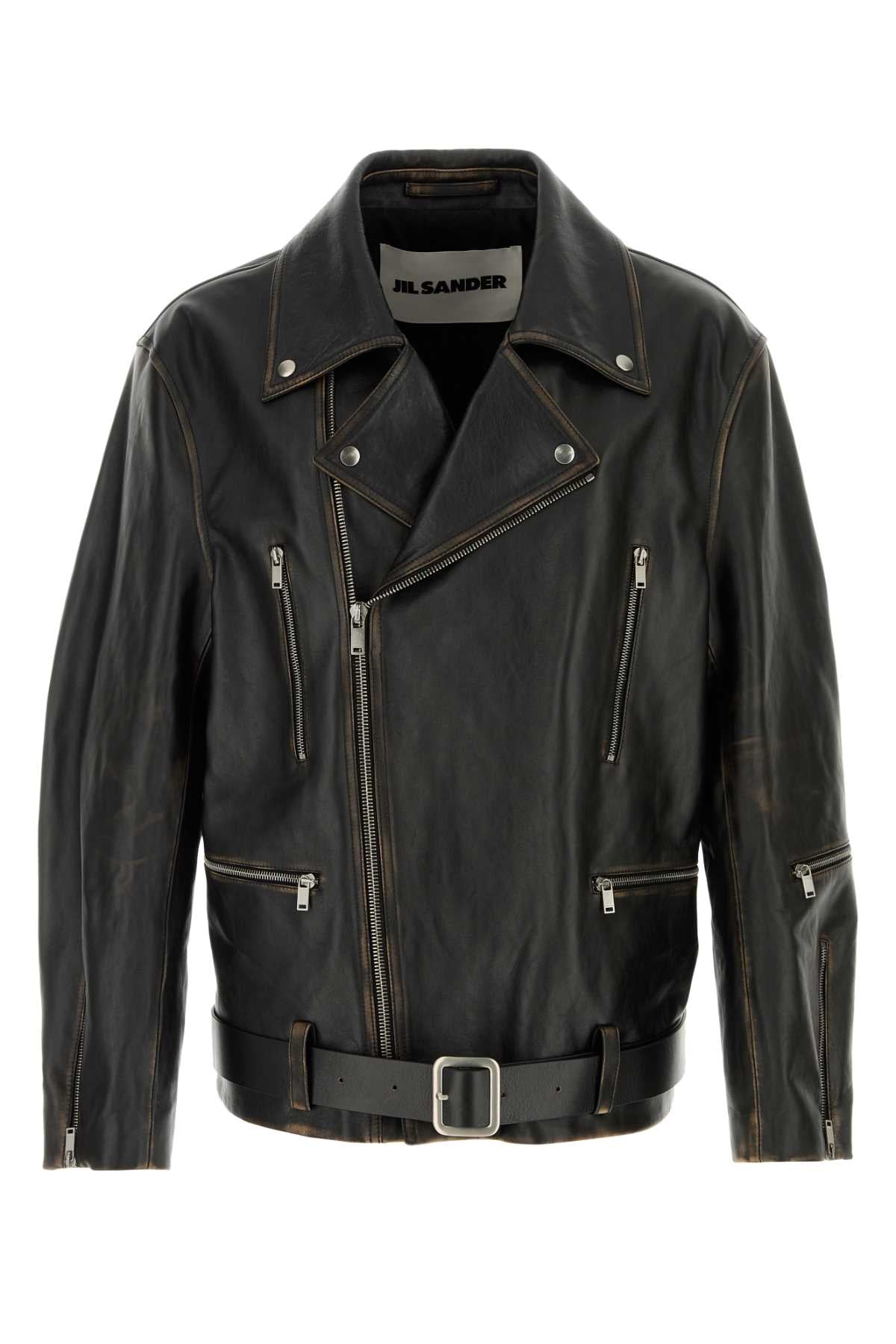 JIL SANDER BLOUSON 111 LH For Men Exterior: 100% Calf Lining: 100% Viscose