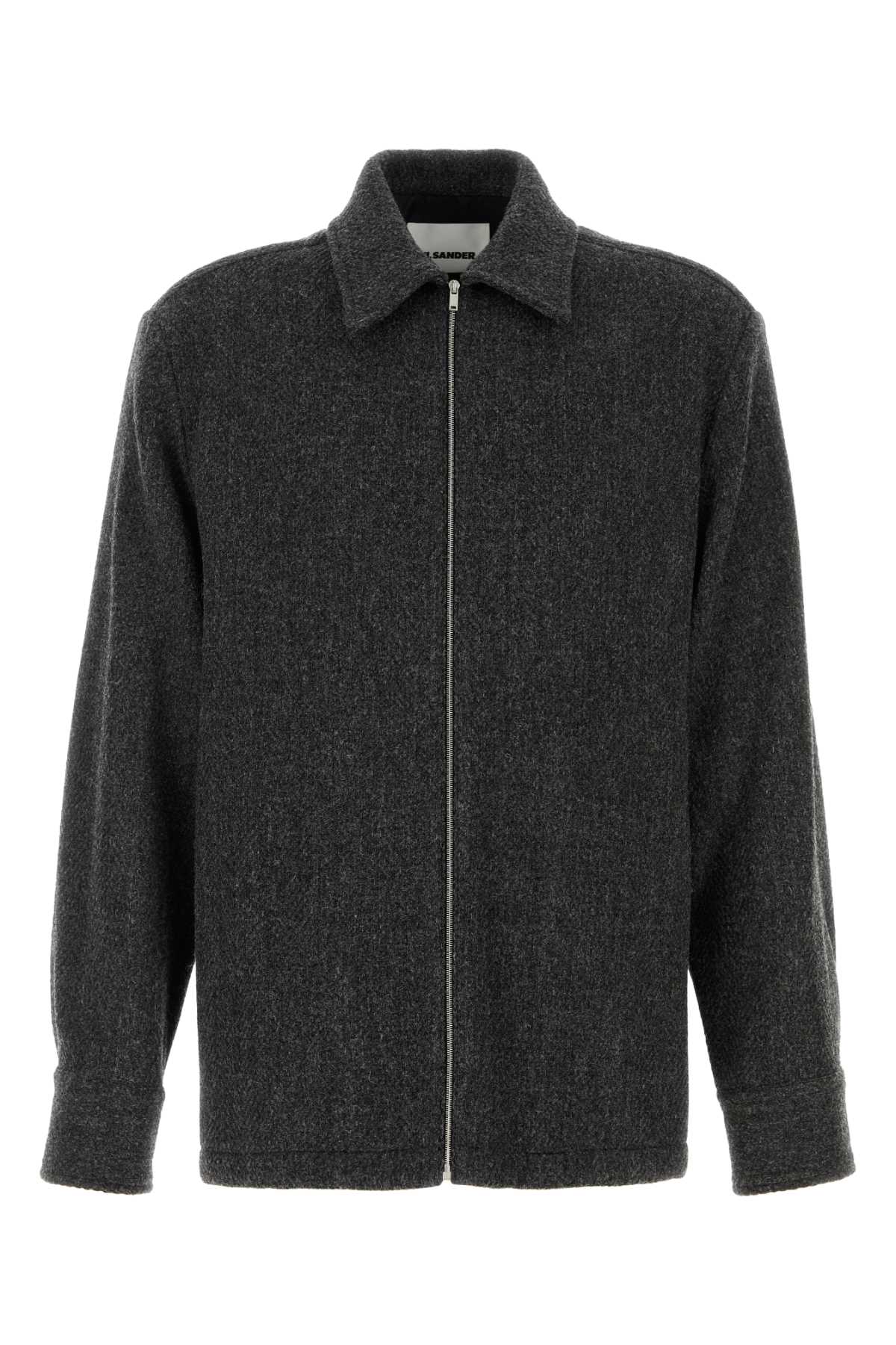 JIL SANDER OUTER SHIRT 28 For Men Tessuto Primario: 100% Lana - Fodera: 100% Viscosa