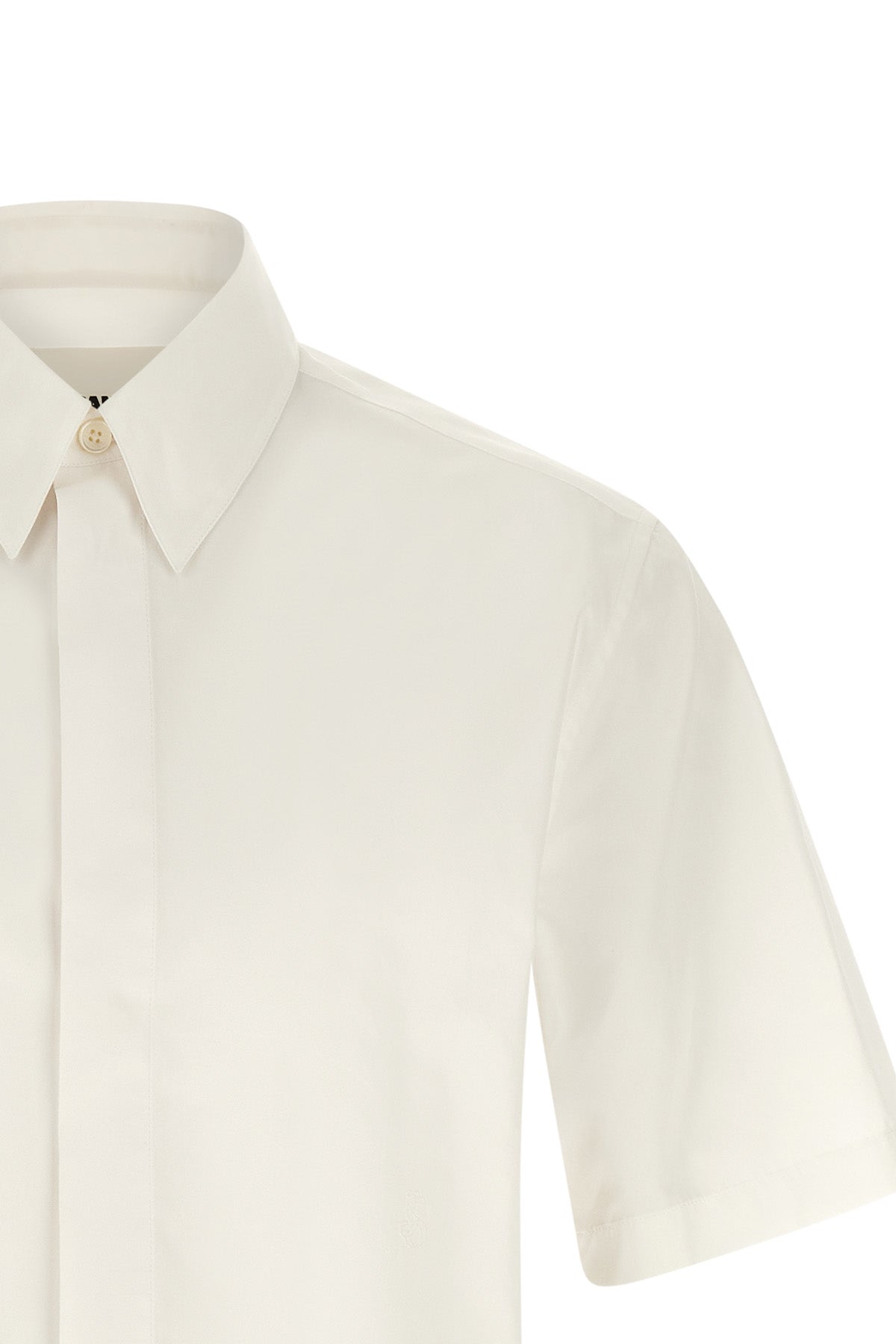 JIL SANDER Logo embroidery shirt