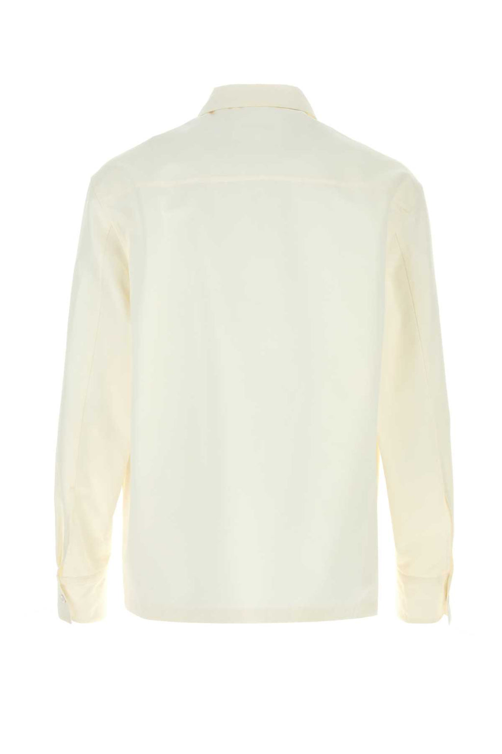JIL SANDER SHIRT 204 For Men Exterior: 86% Cotton 14% Silk