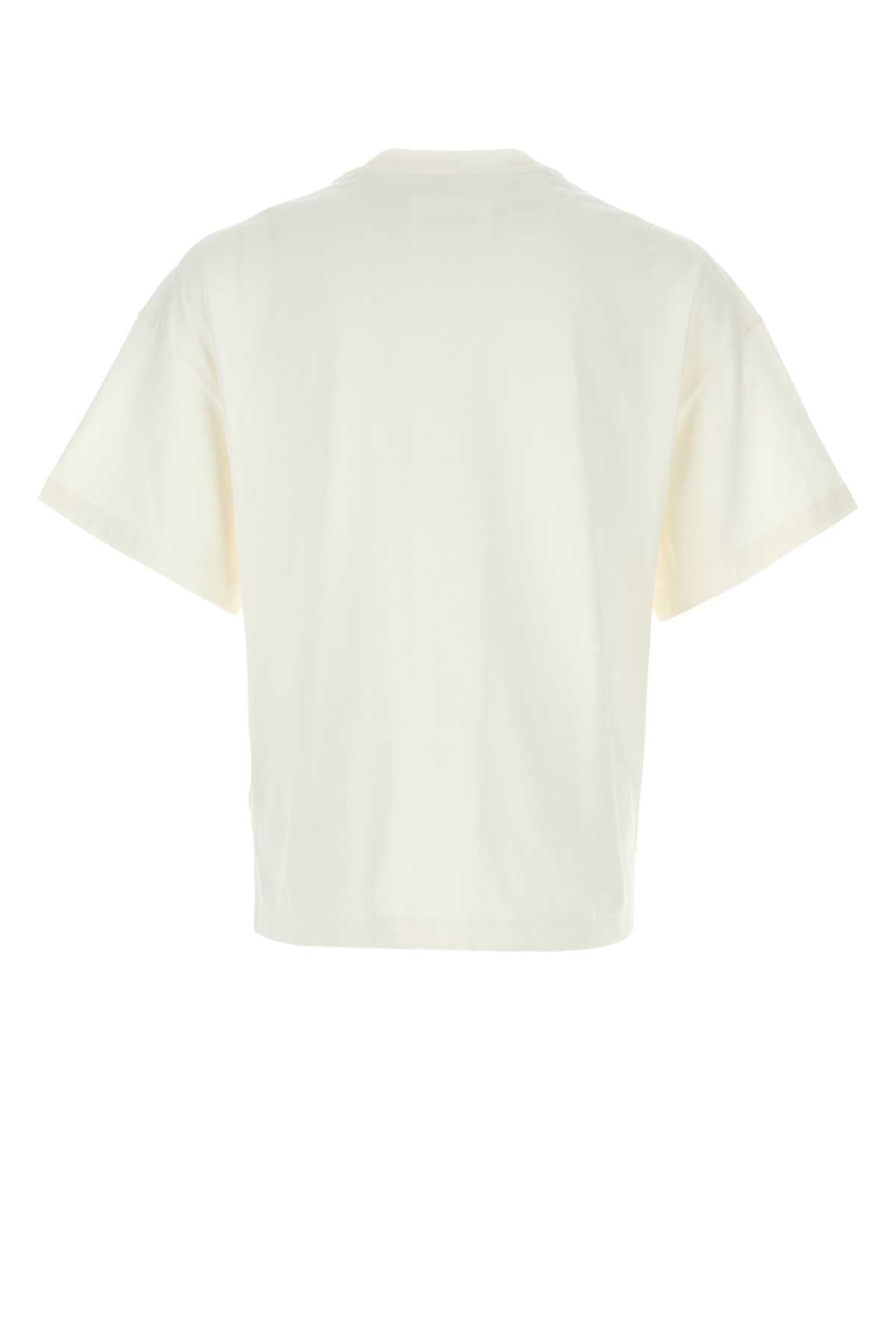 JIL SANDER T-SHIRT CN SS For Men Exterior: 100% Cotton