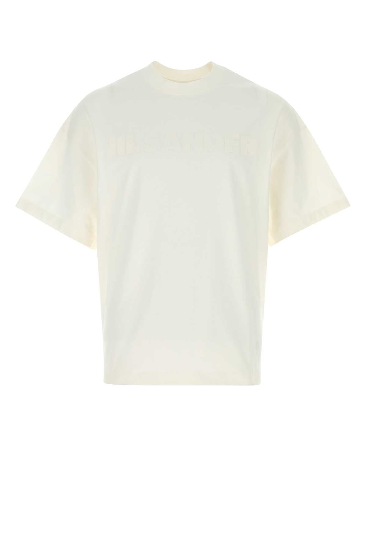 JIL SANDER T-SHIRT CN SS For Men Exterior: 100% Cotton